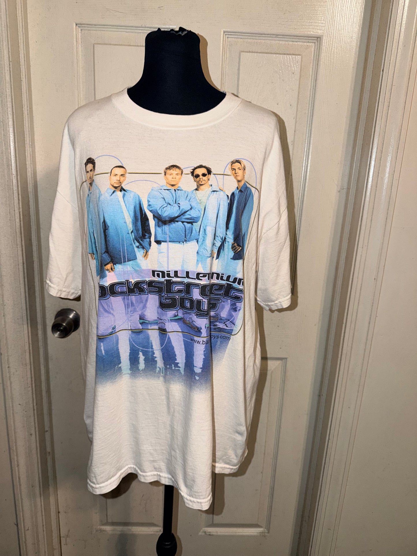 Backstreet Boys Vintage Double Sided Distressed Tee
