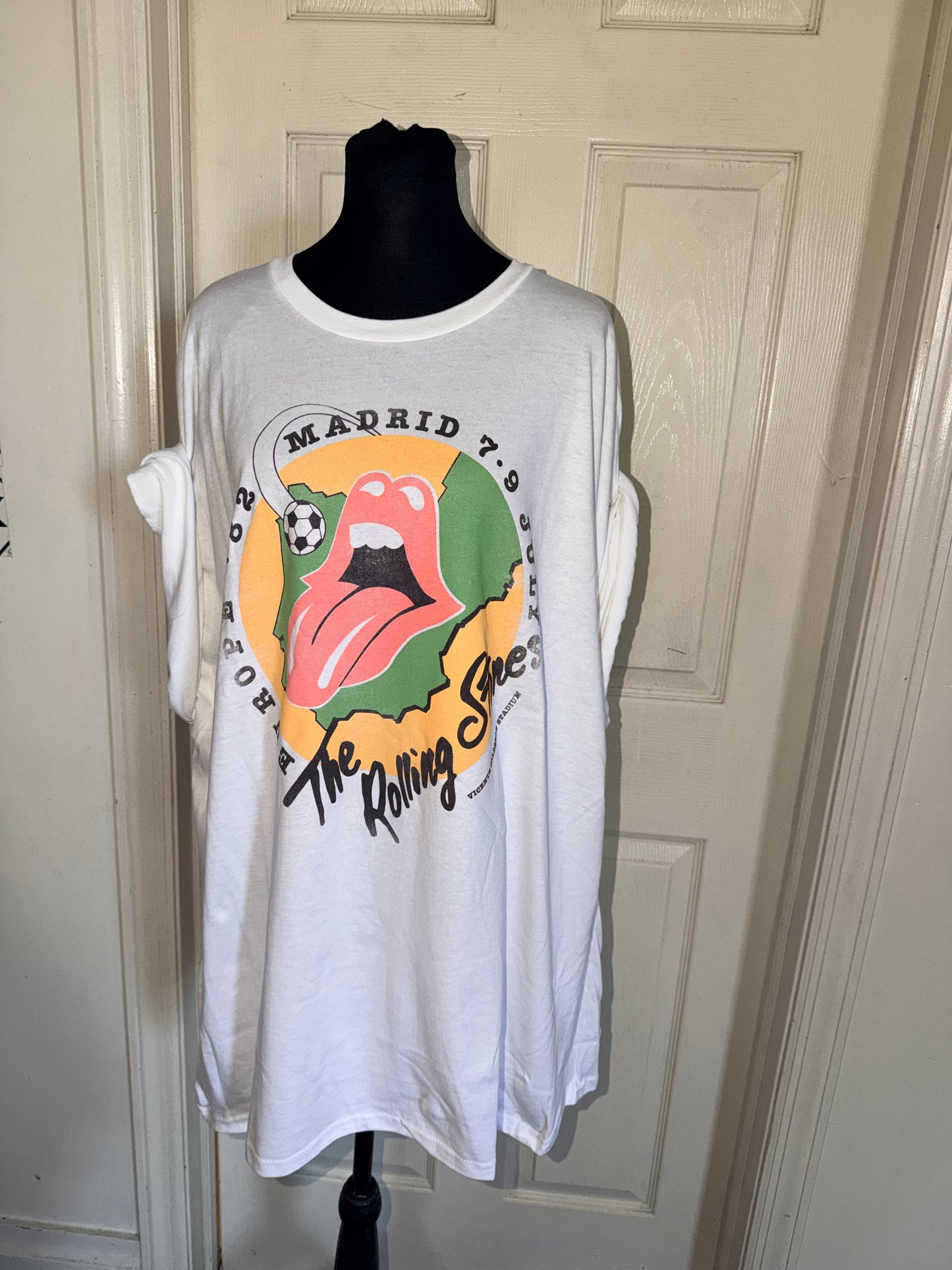 The Rolling Stones Oversized Distressed Tee