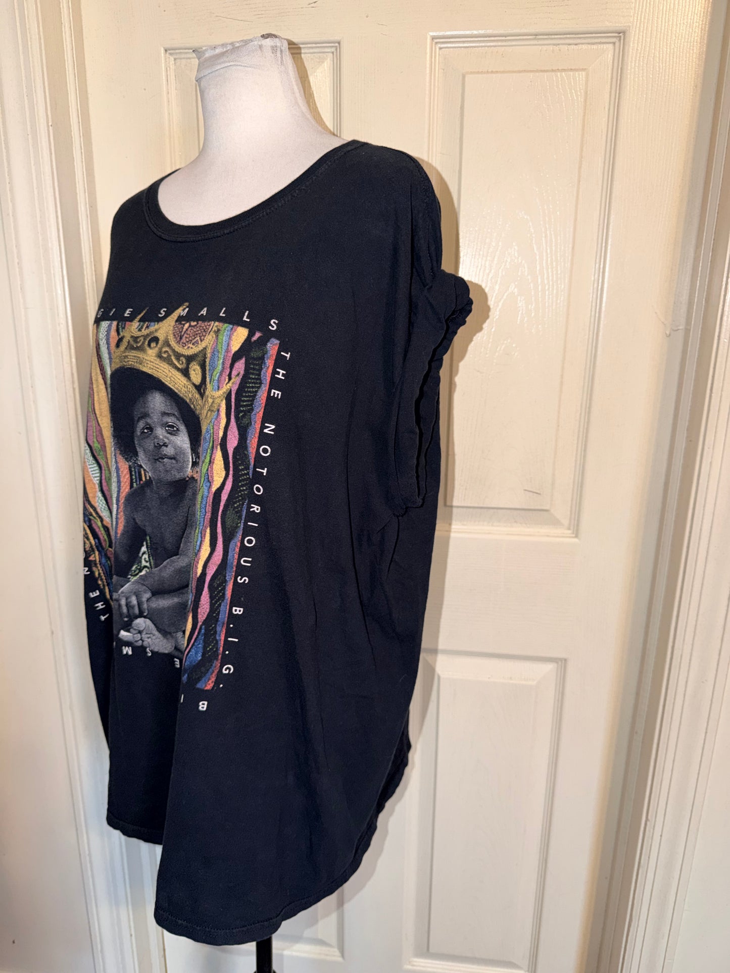 Notorious BIG Oversized Distressed Tee