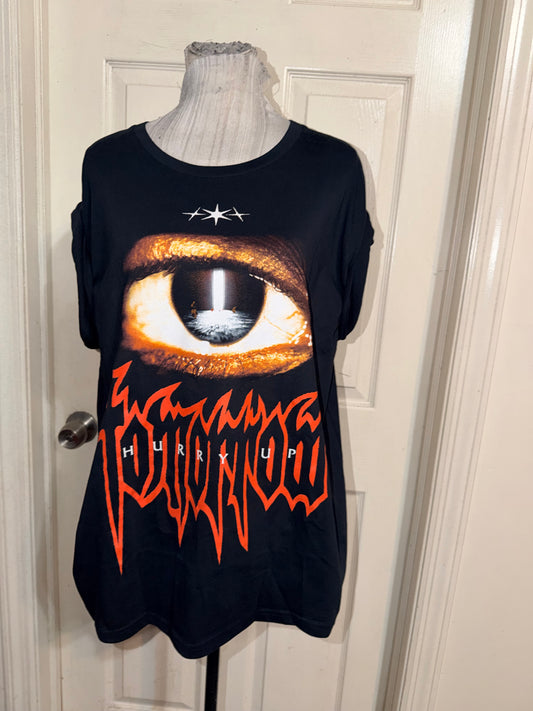 The Weeknd Oversized Distressed Tee