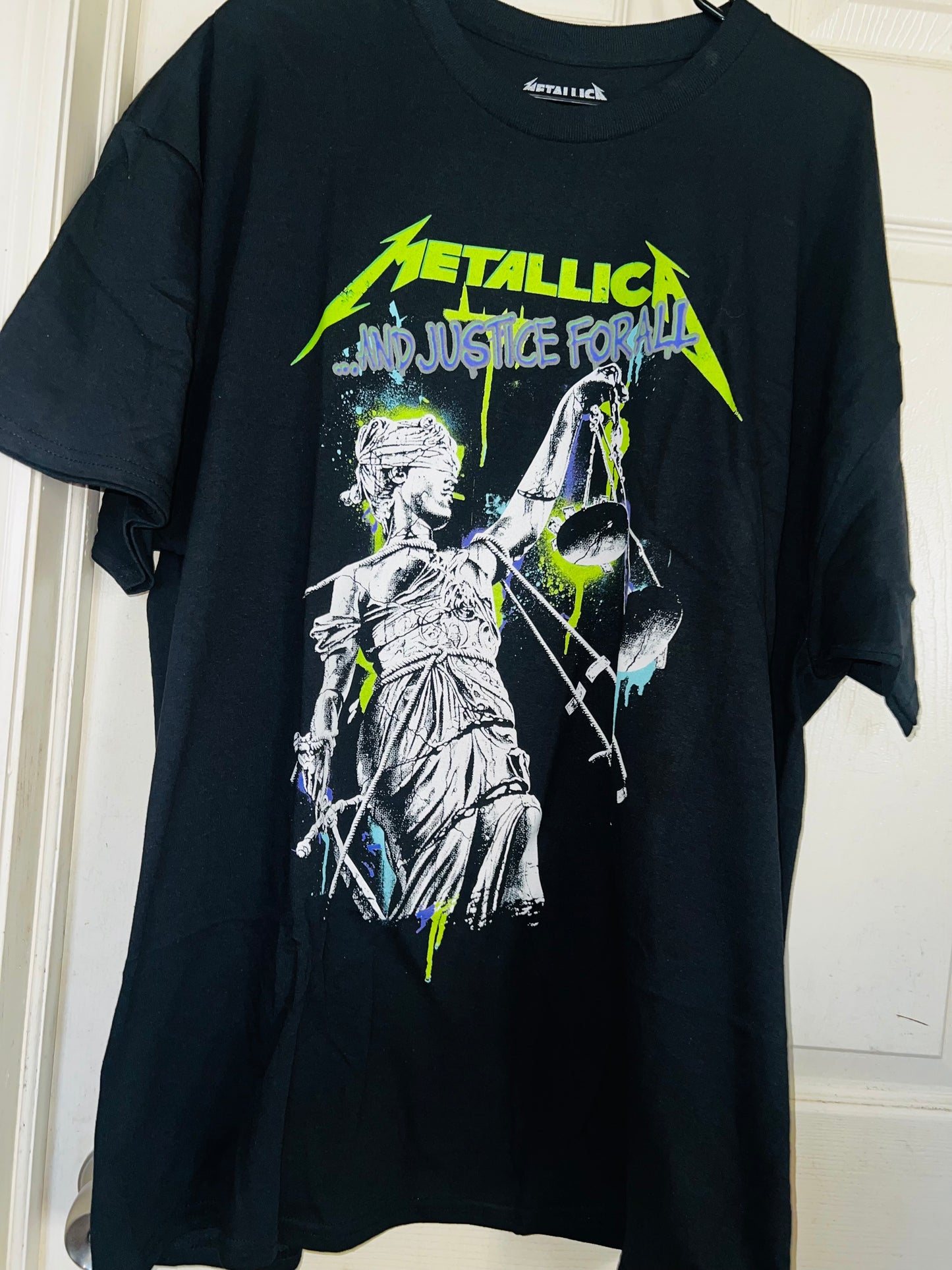 Metallica Justice Oversized Tee