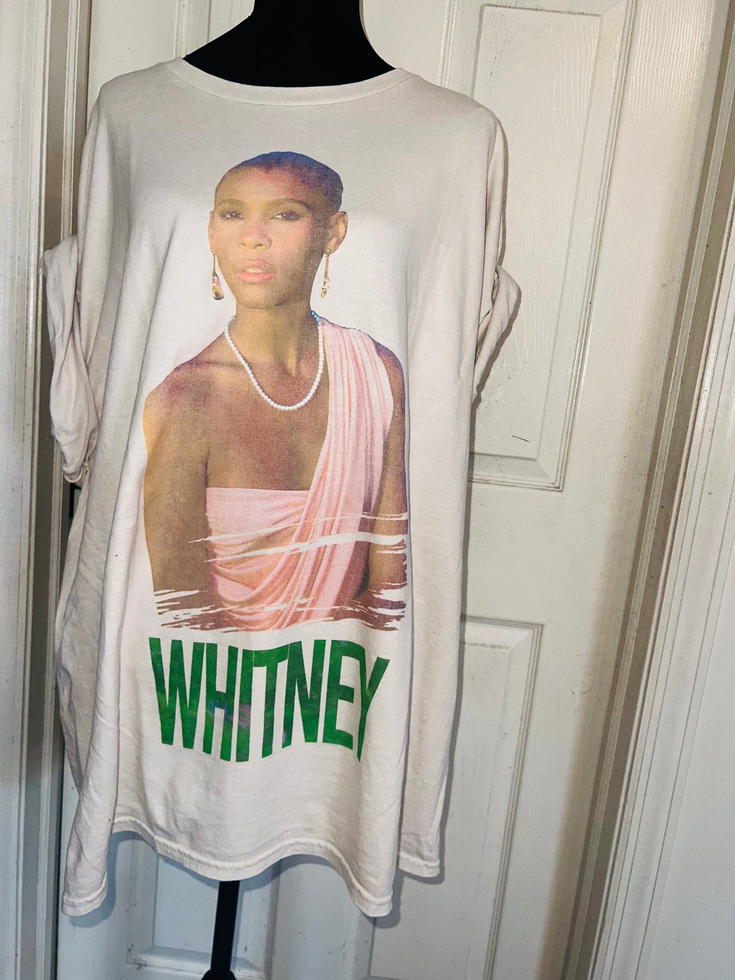 Whitney Oversized Distreased Tee