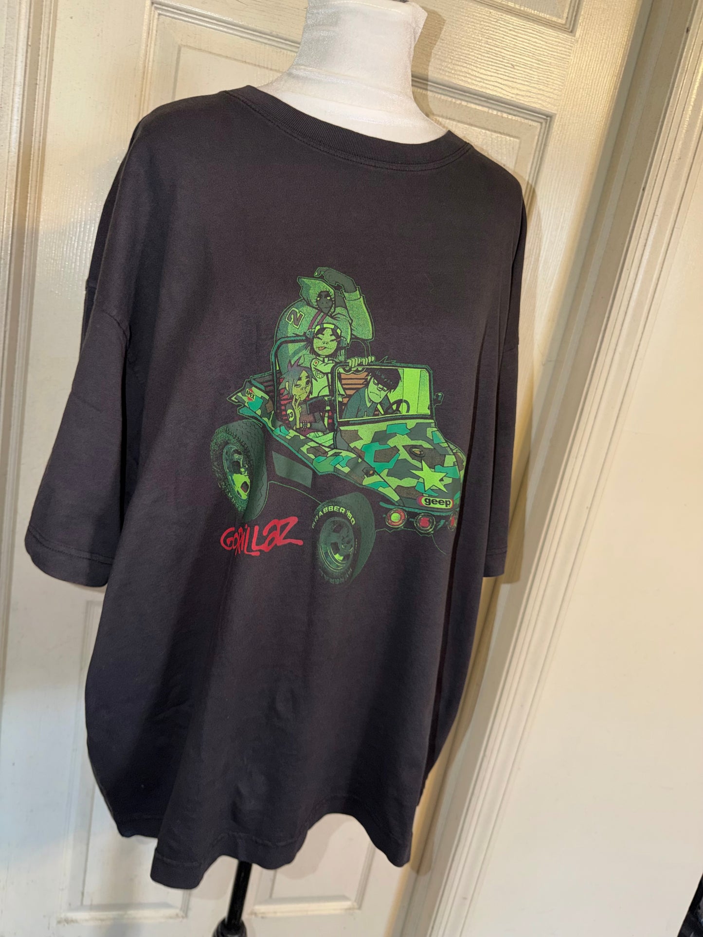 Gorillaz Oversized Distressed Tee