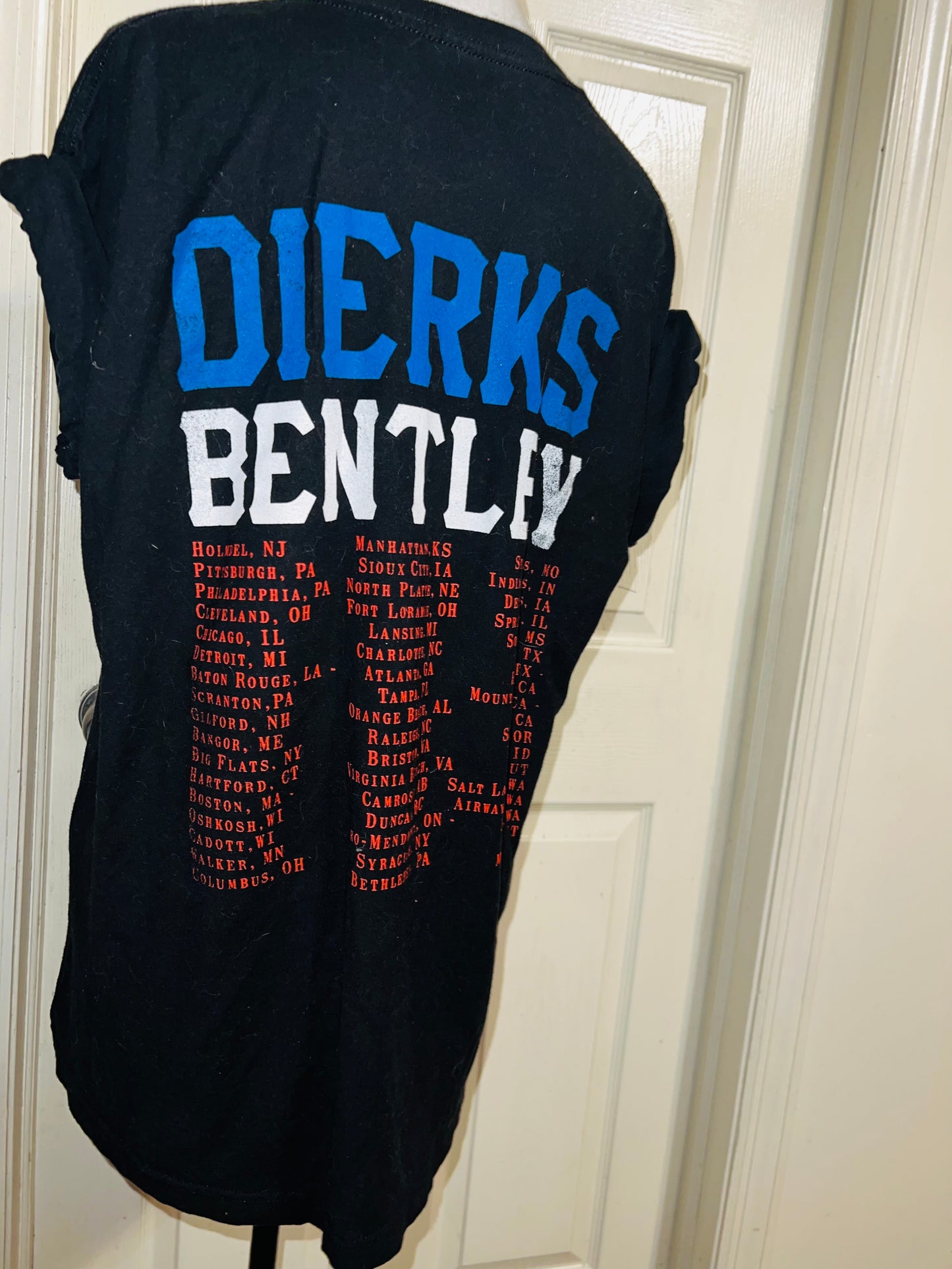 Dirks Bentley 2015 Double Sided Distressed Tee