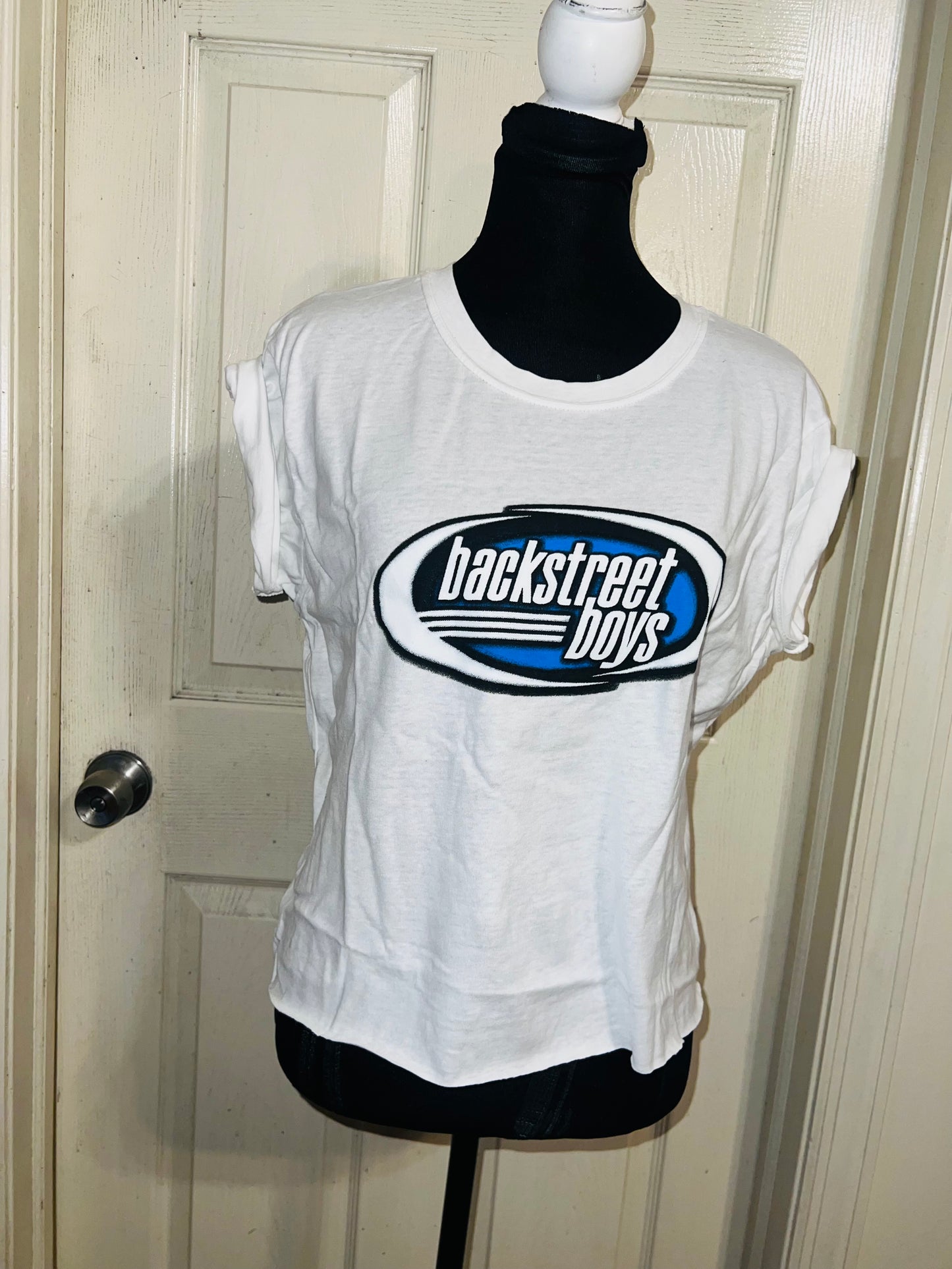 Backstreet Boys Distressed Baby Tee