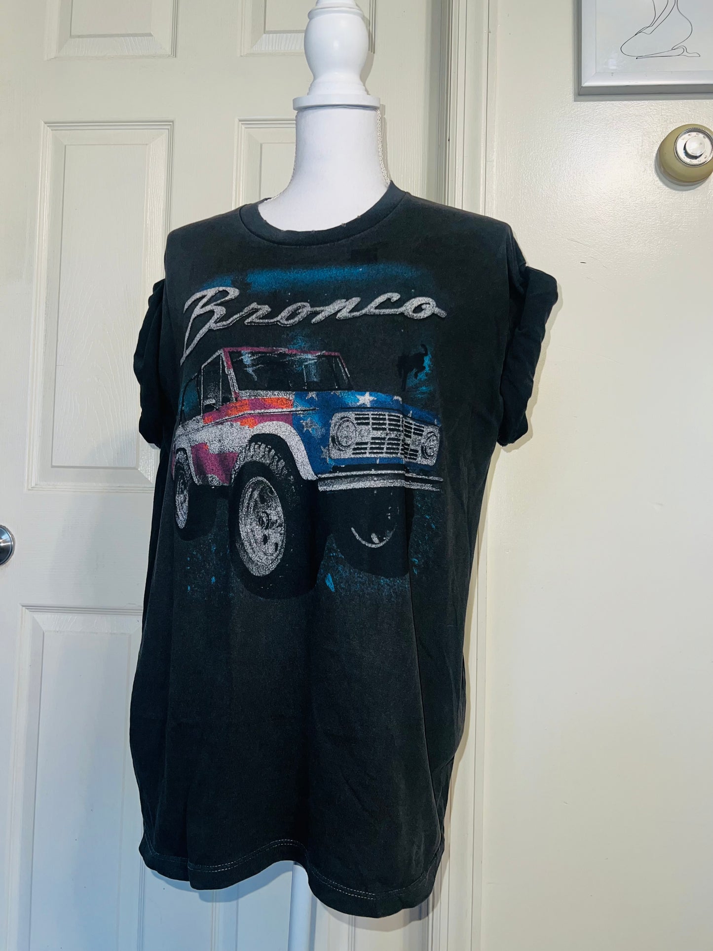 Ford Bronco Oversized Distressed Tee