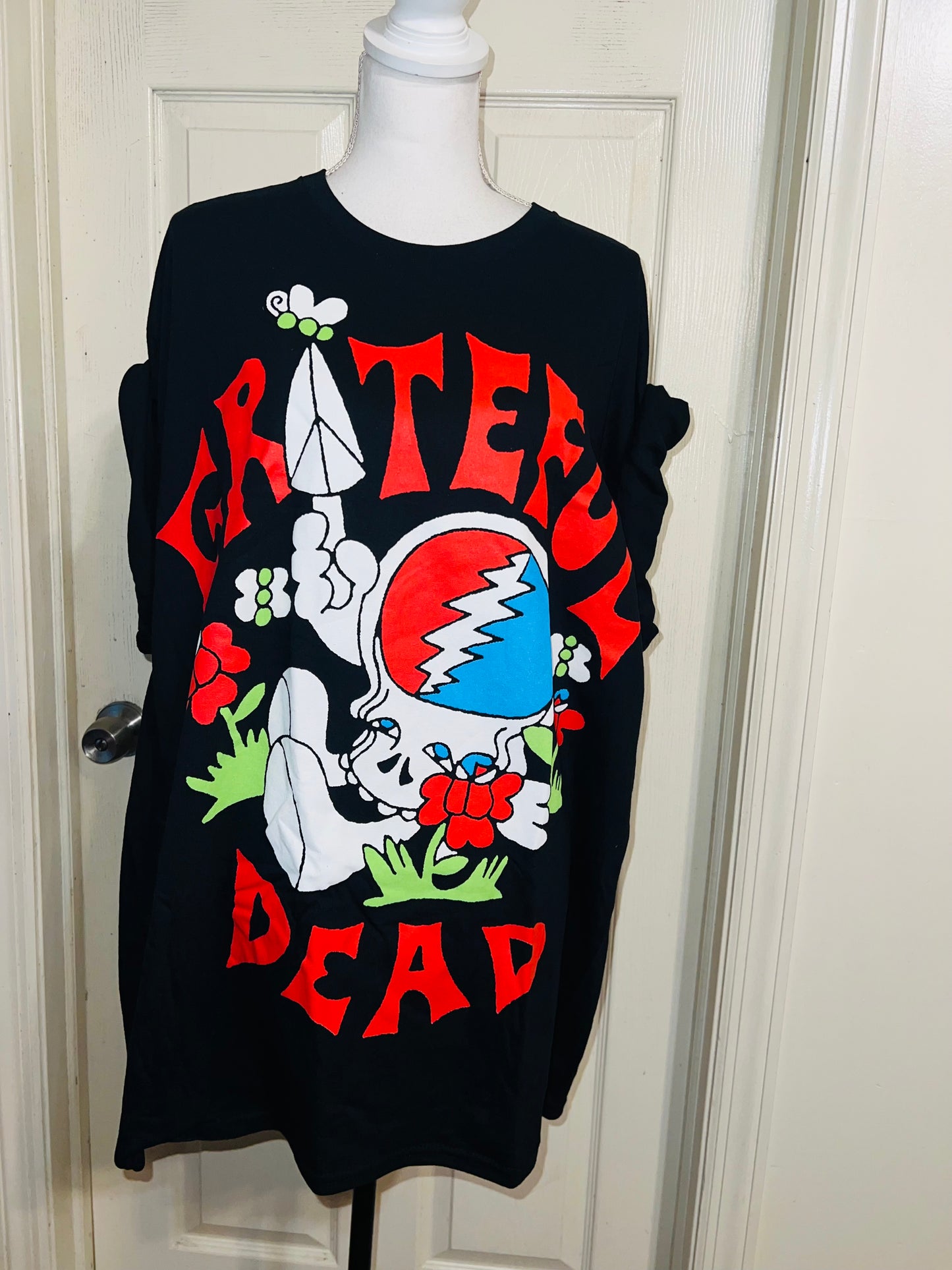 Grateful Dead Oversized Distressed Tee