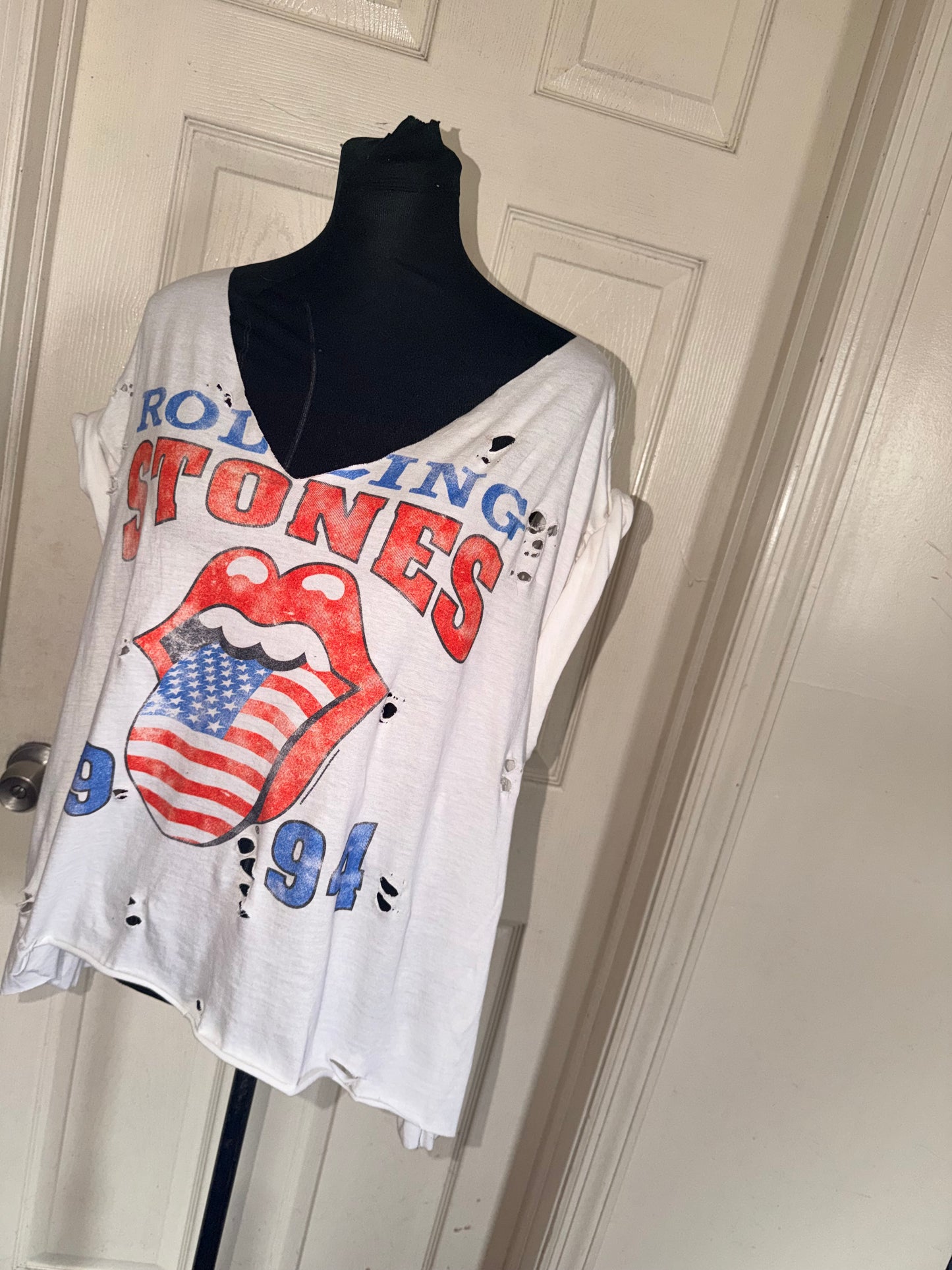 The Rolling Stones Open Back Bow Tee (as is)