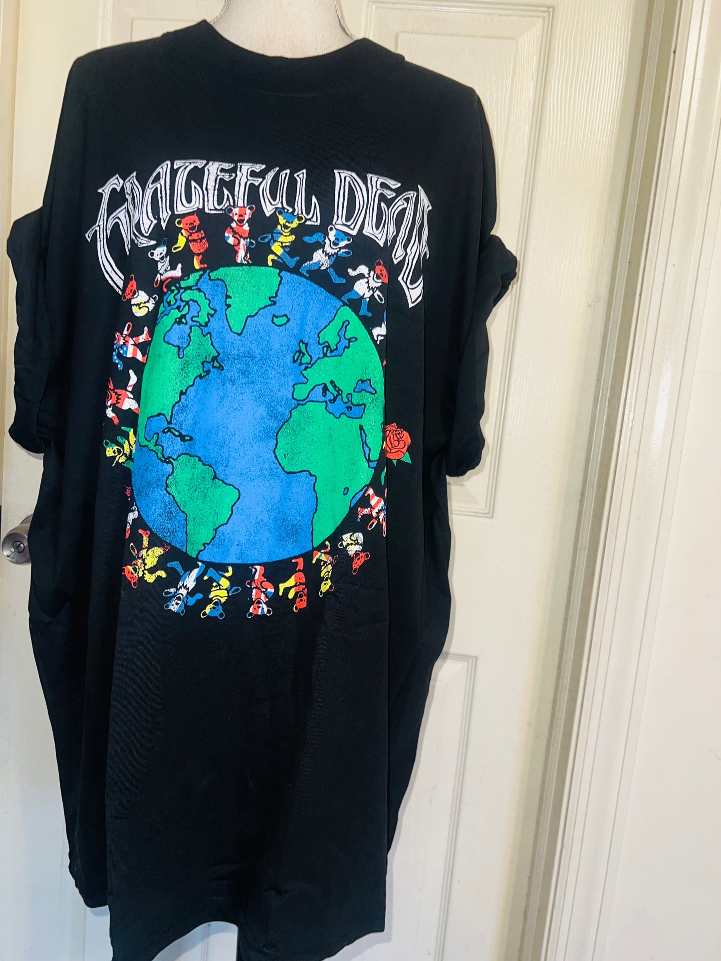 Grateful Dead Oversized Distressed Tee