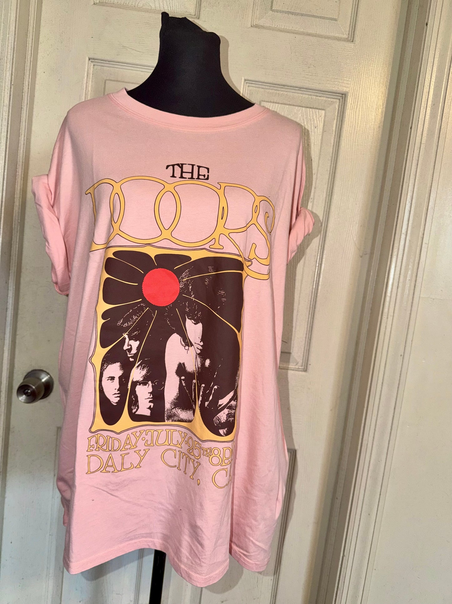 The Doors Oversized Distressed Tee