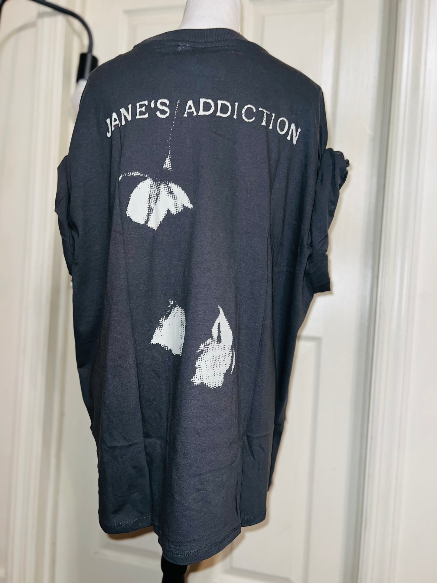 Jane’s Addiction Double Sided Oversized Distressed Tee