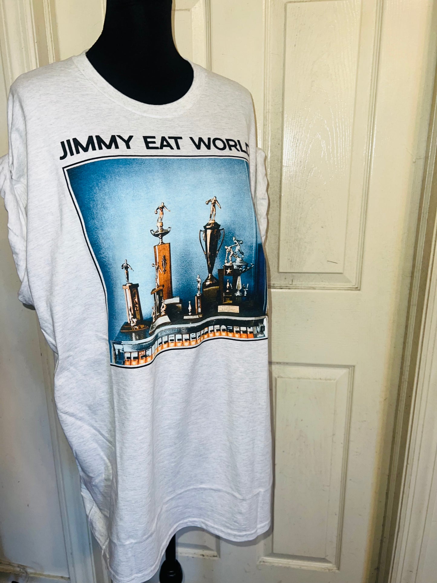 Jimmy Eat World Oversized Distressed Tee
