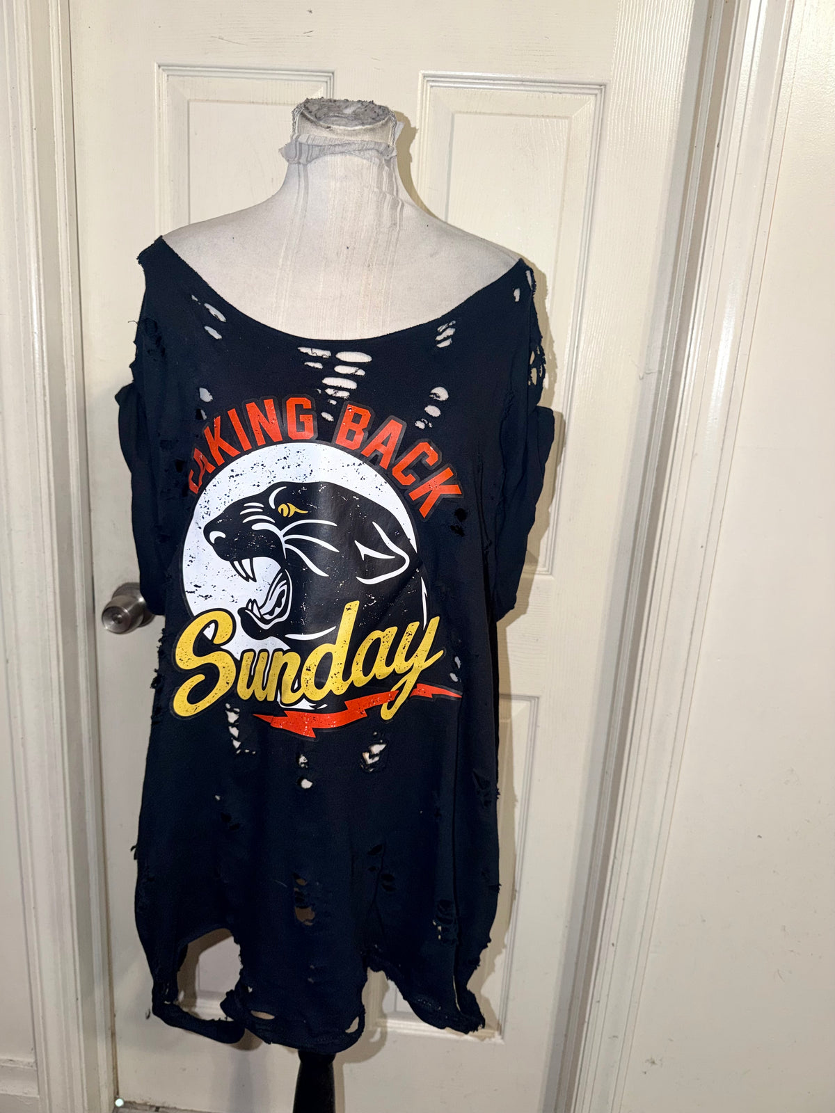 Taking Back Sunday Oversized Distressed Tee