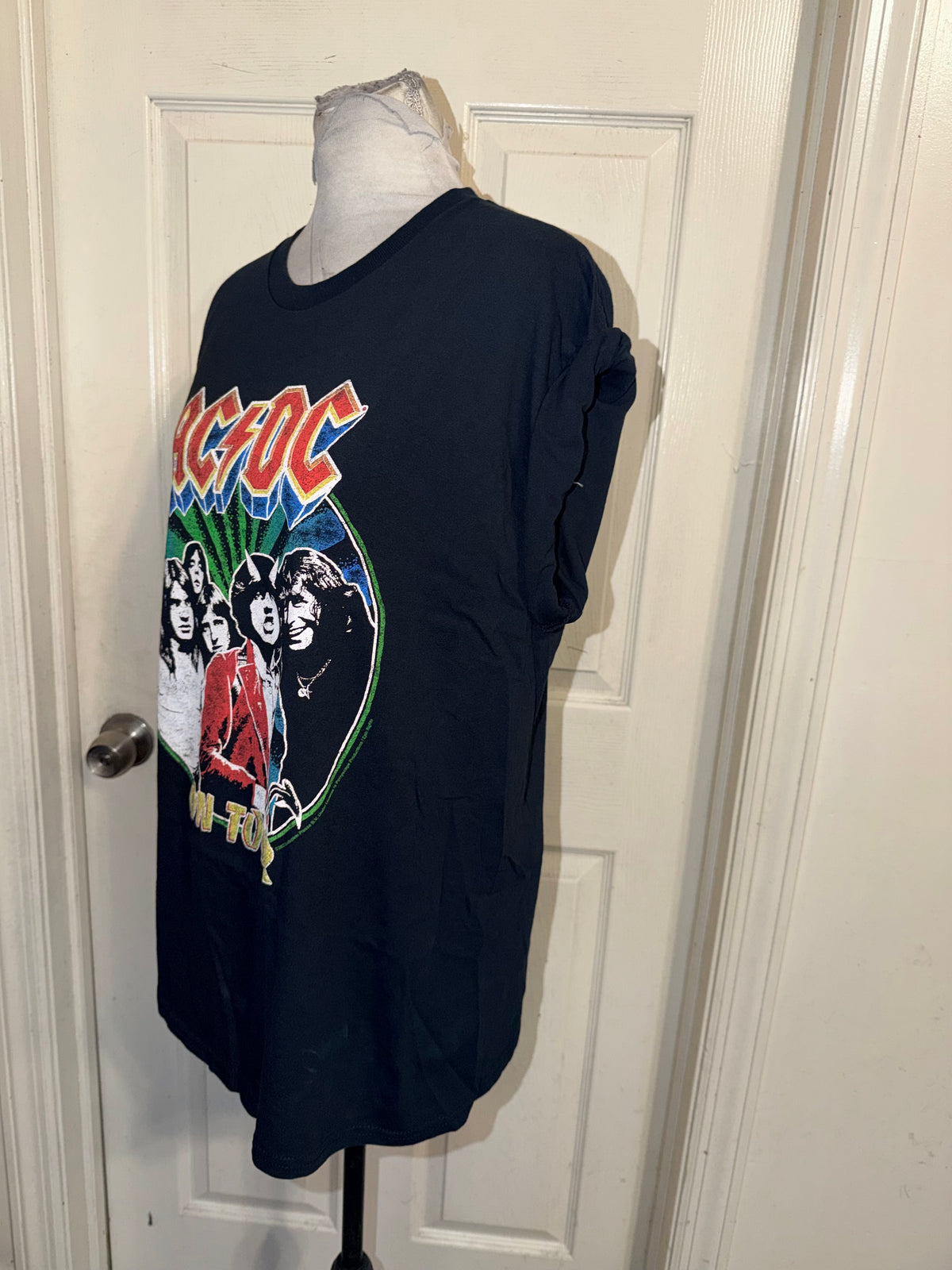 AC/DC Double Sided Oversized Tee