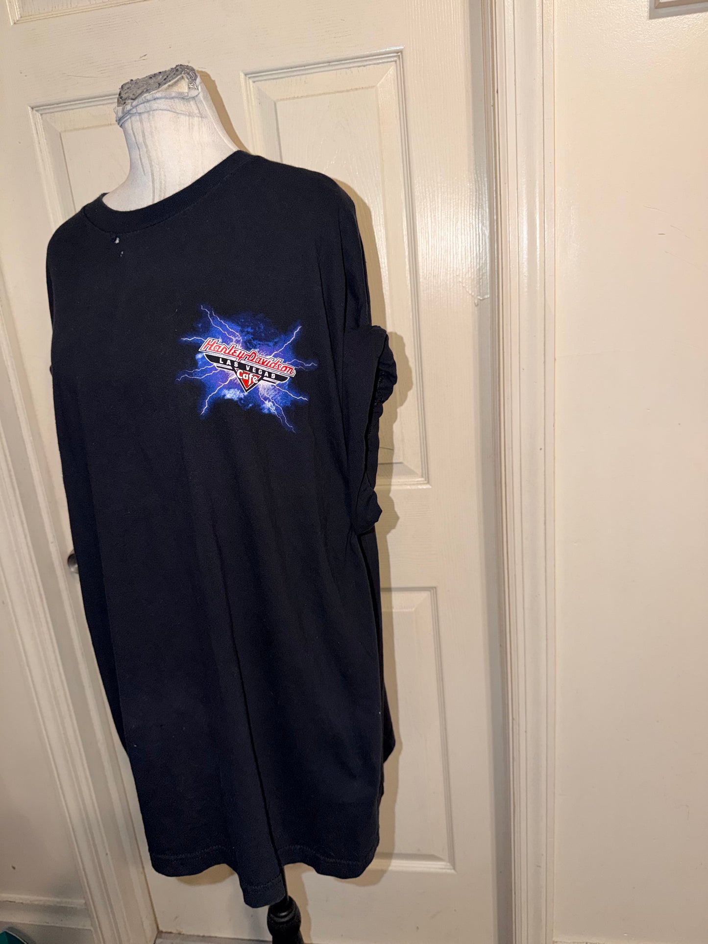 Harley Davidson Vintage Double Sided Oversized Tee