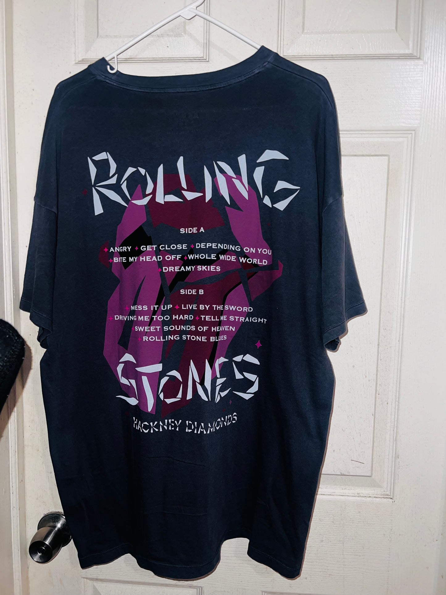 The Rolling Stones Hackney Diamonds Double Sided Oversized Tee