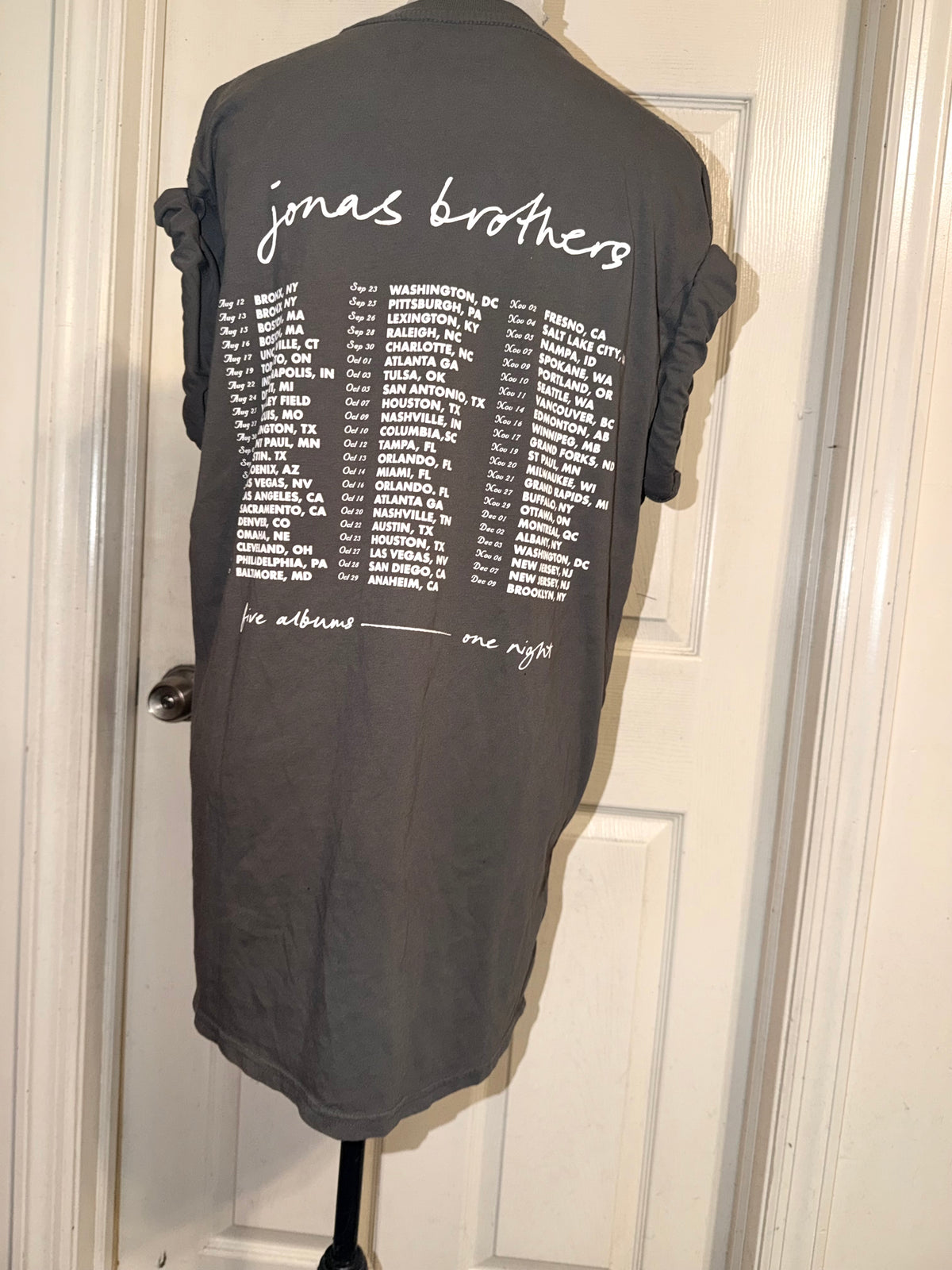Jonas Brothers Double Sided Tee