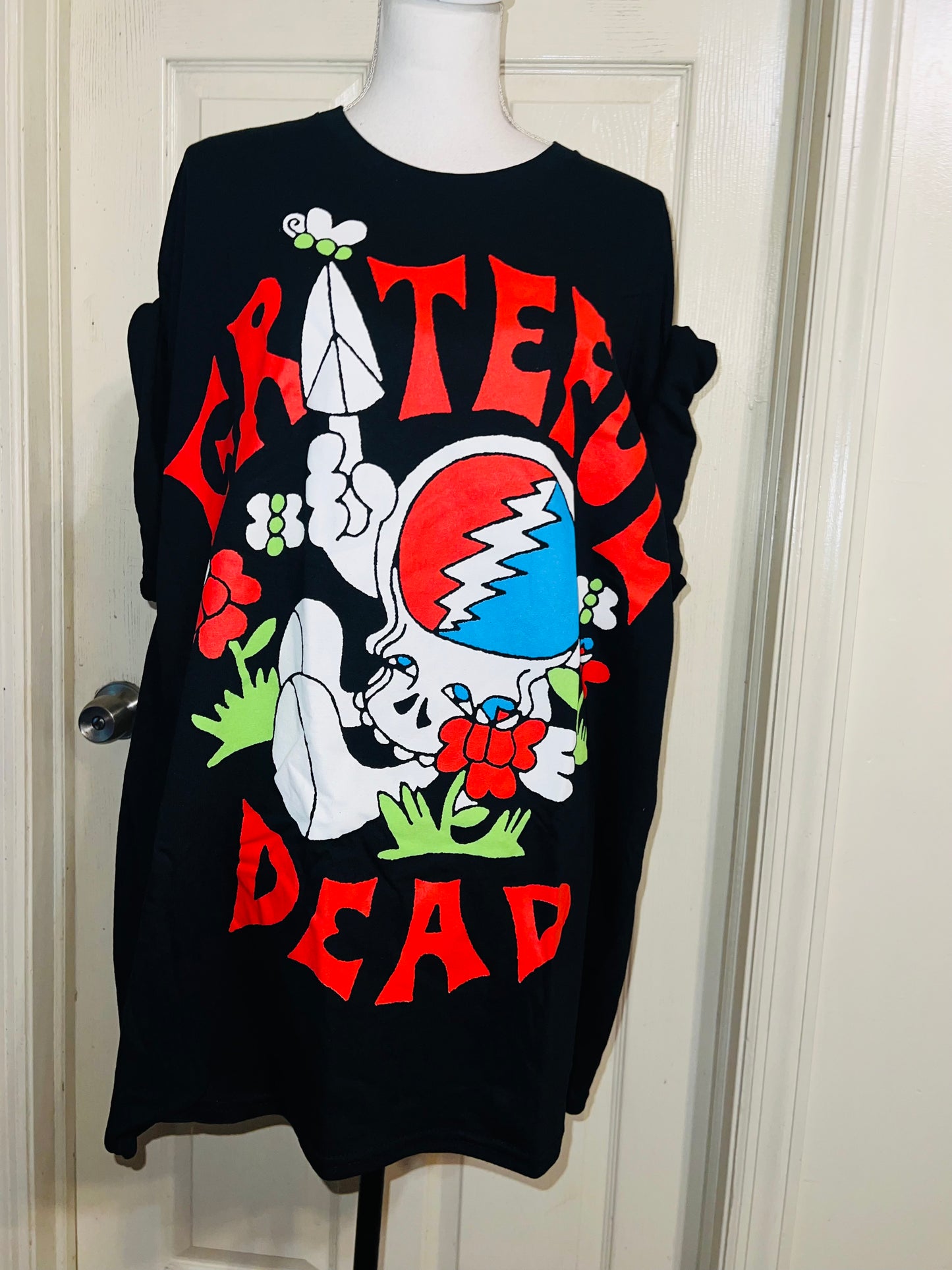 Grateful Dead Oversized Distressed Tee