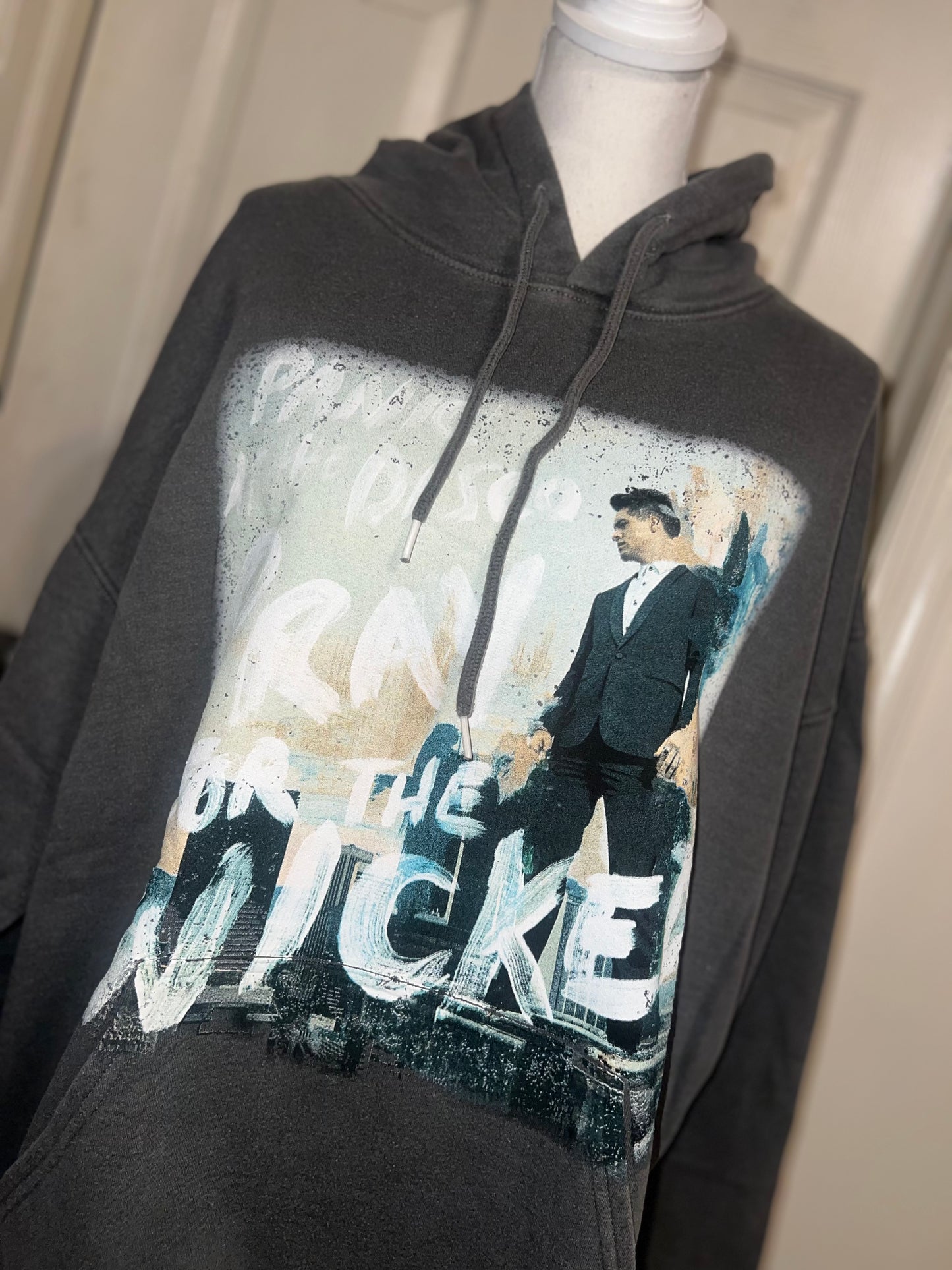 Panic! At The Disco Oversized Distressed Sweatshirt