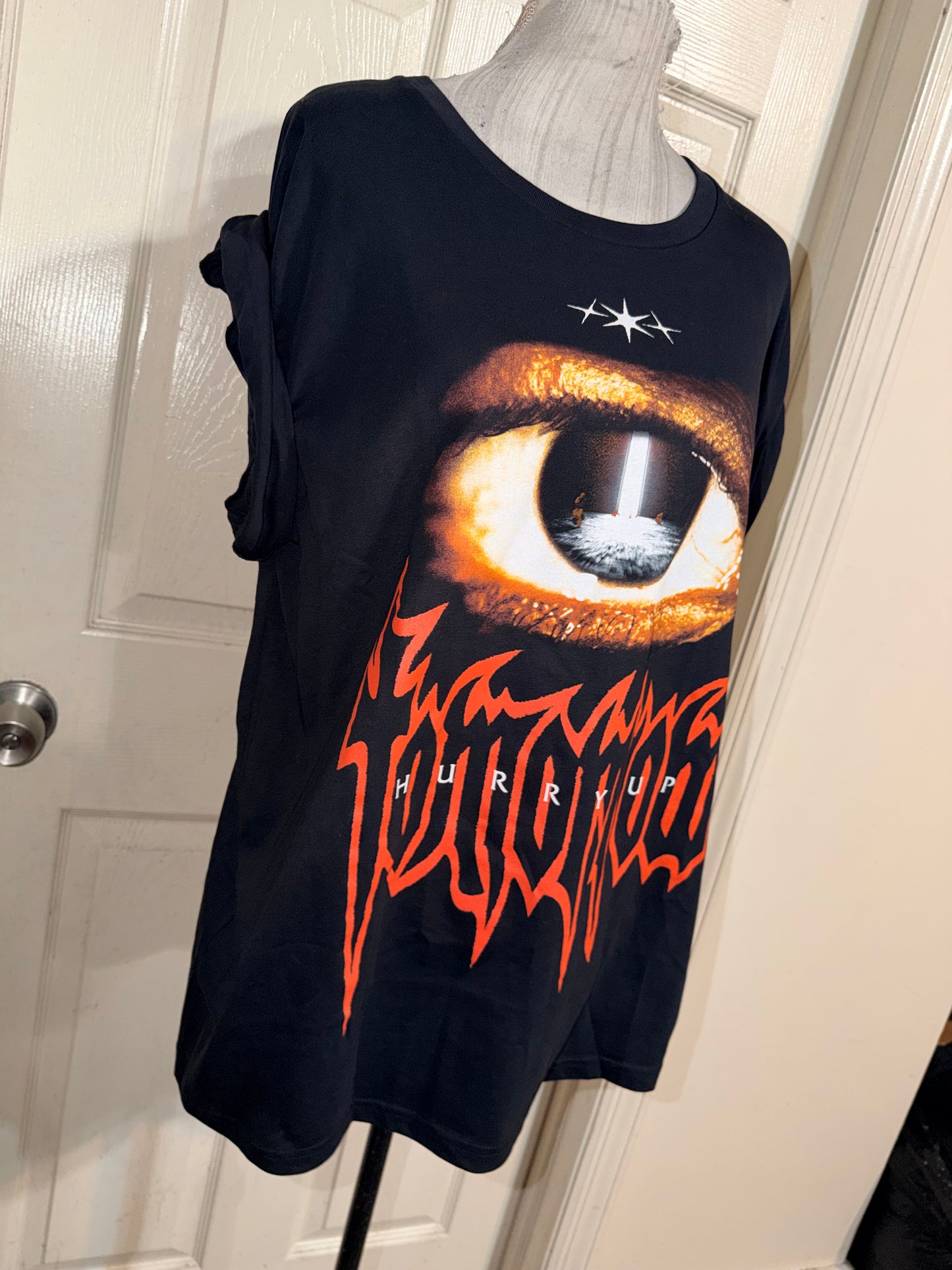 The Weeknd Oversized Distressed Tee