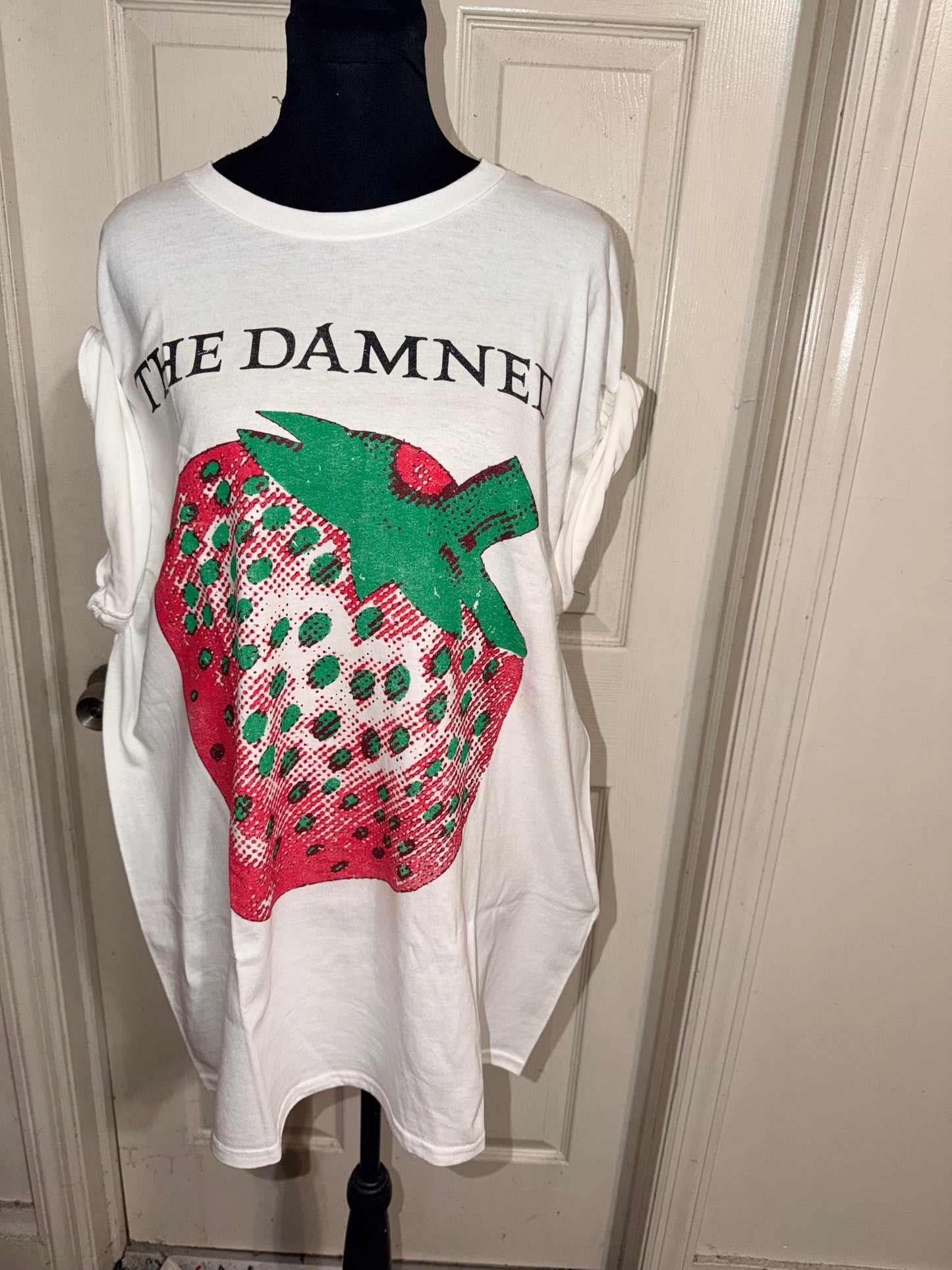 The Damned Oversized Distressed Tee