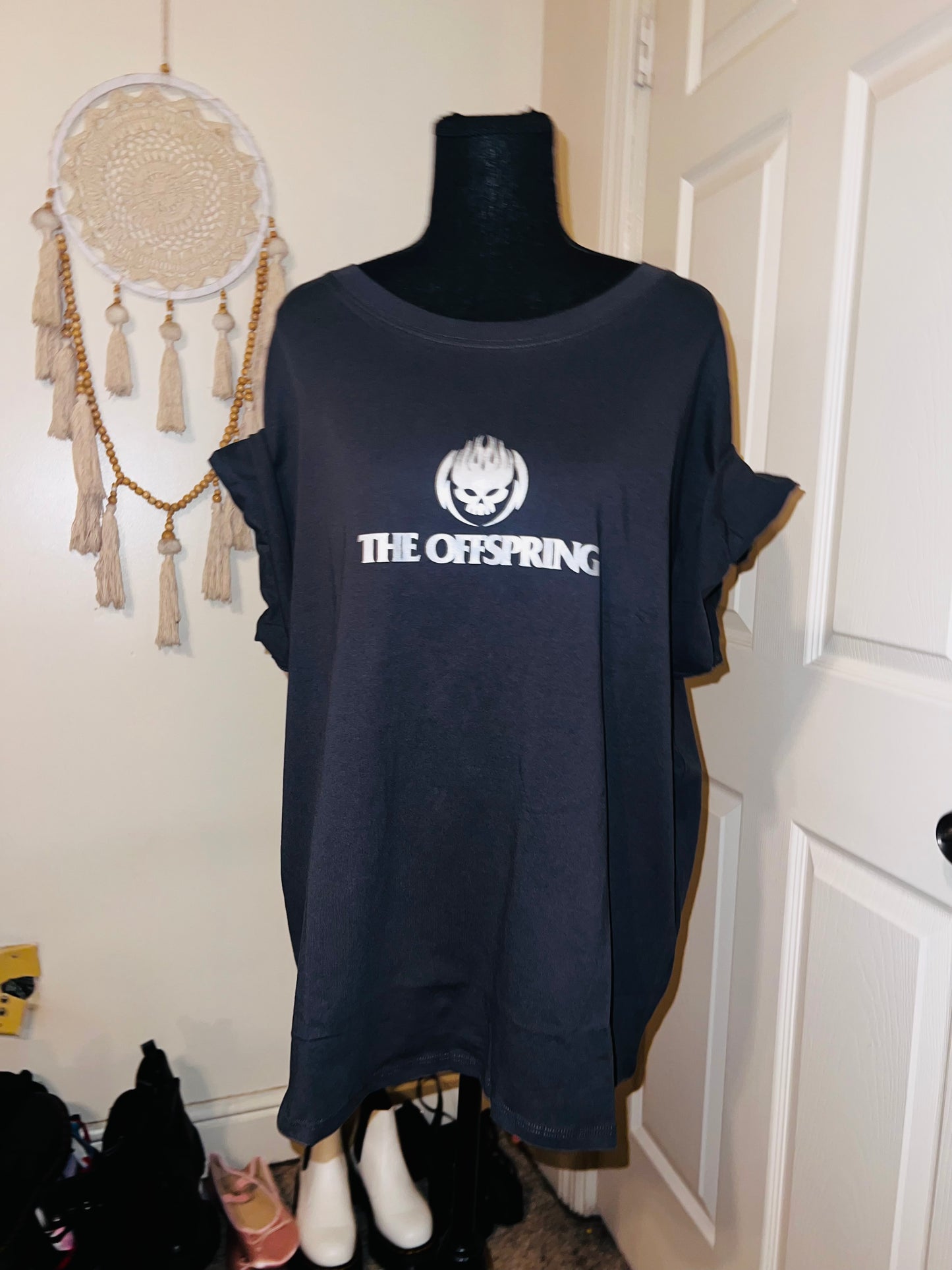 The Offspring Oversized Distressed Tee