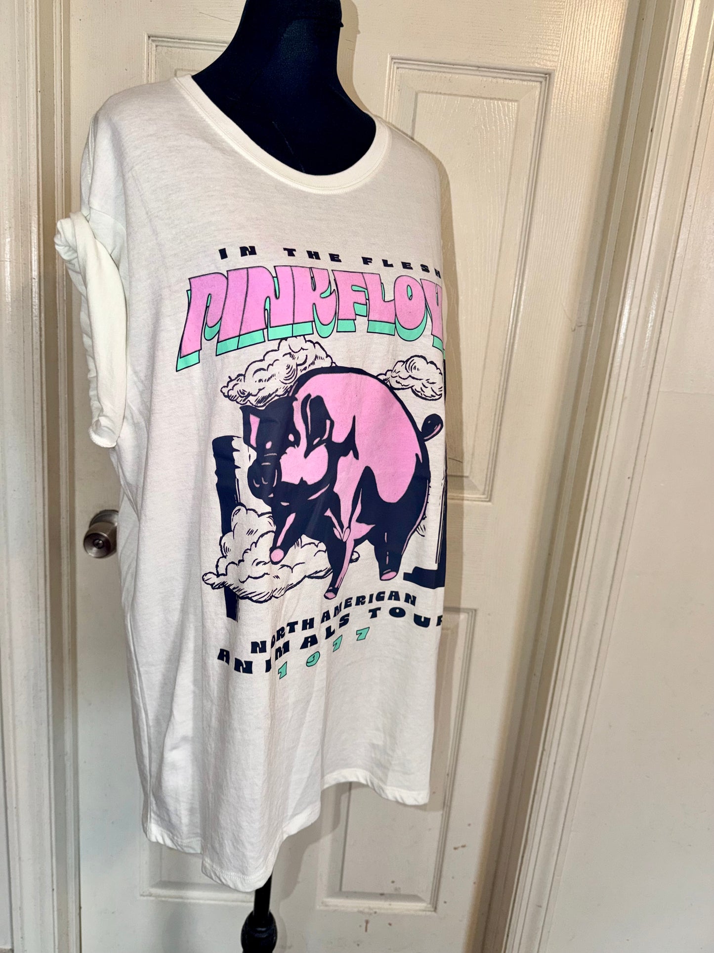 Pink Floyd Double Sided Oversized Tee