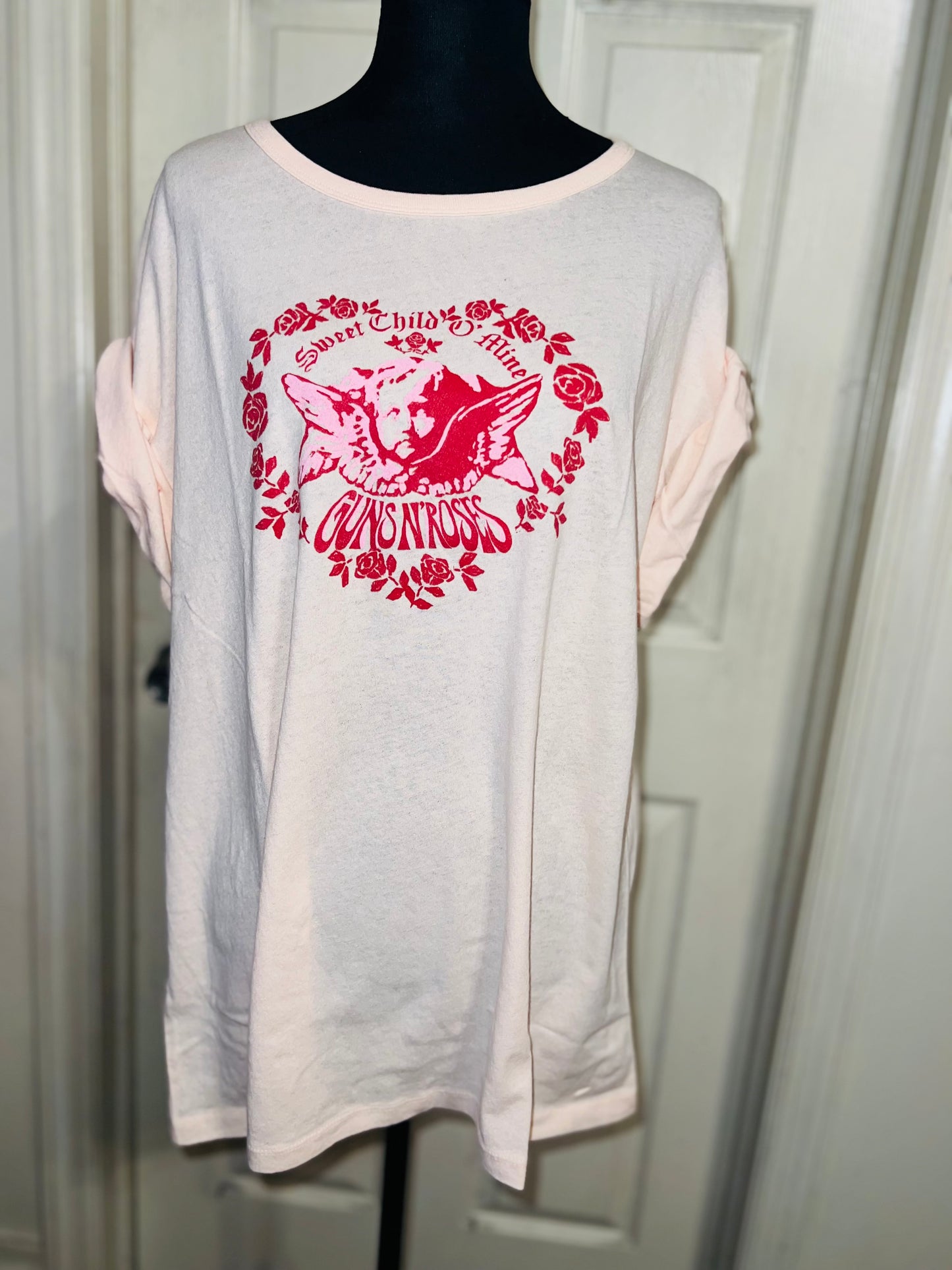 Guns n Roses Oversized Distressed Tee