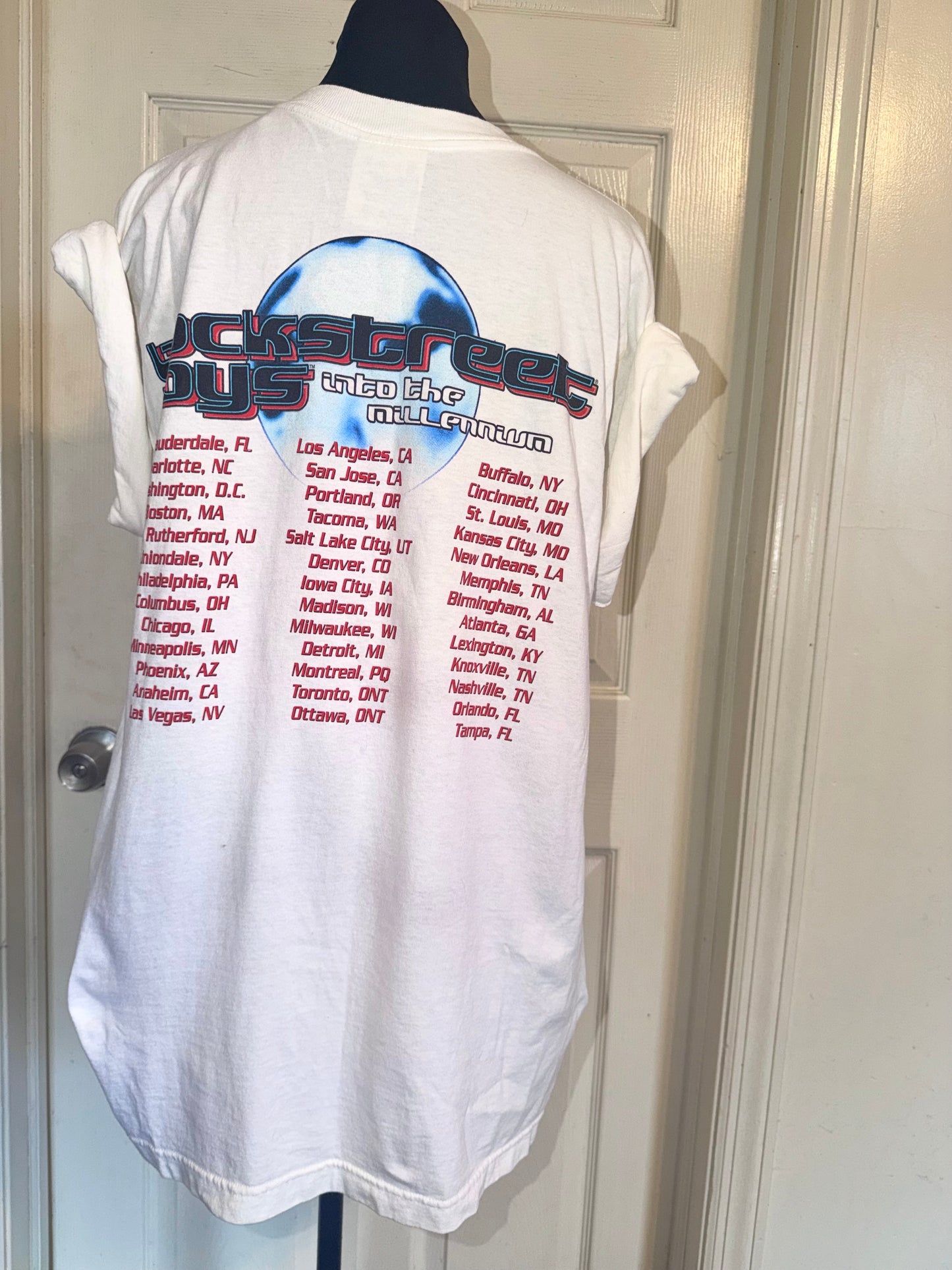 Backstreet Boys Vintage Double Sided Tee