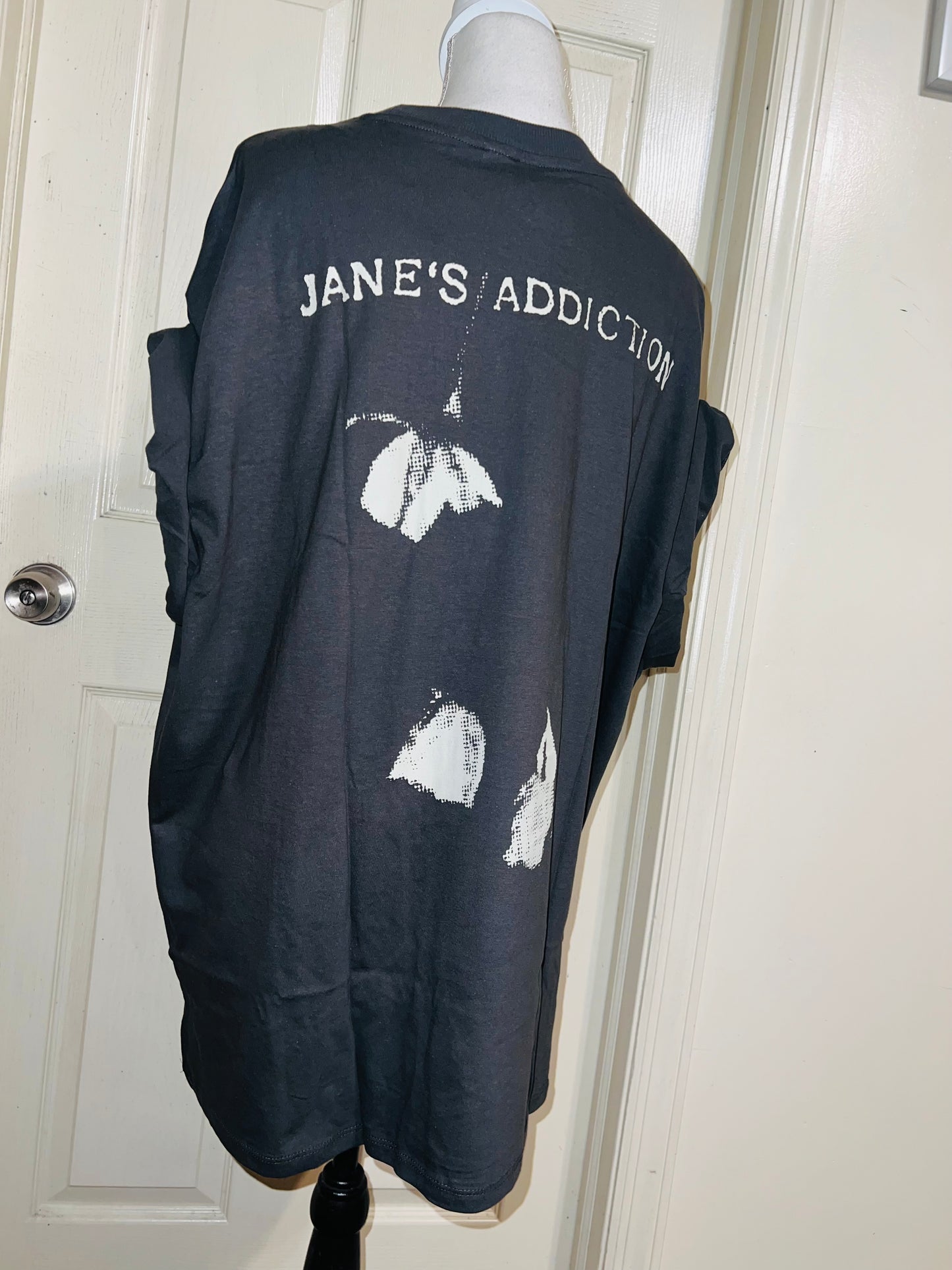 Jane’s Addiction Double Sided Oversized Distressed Tee