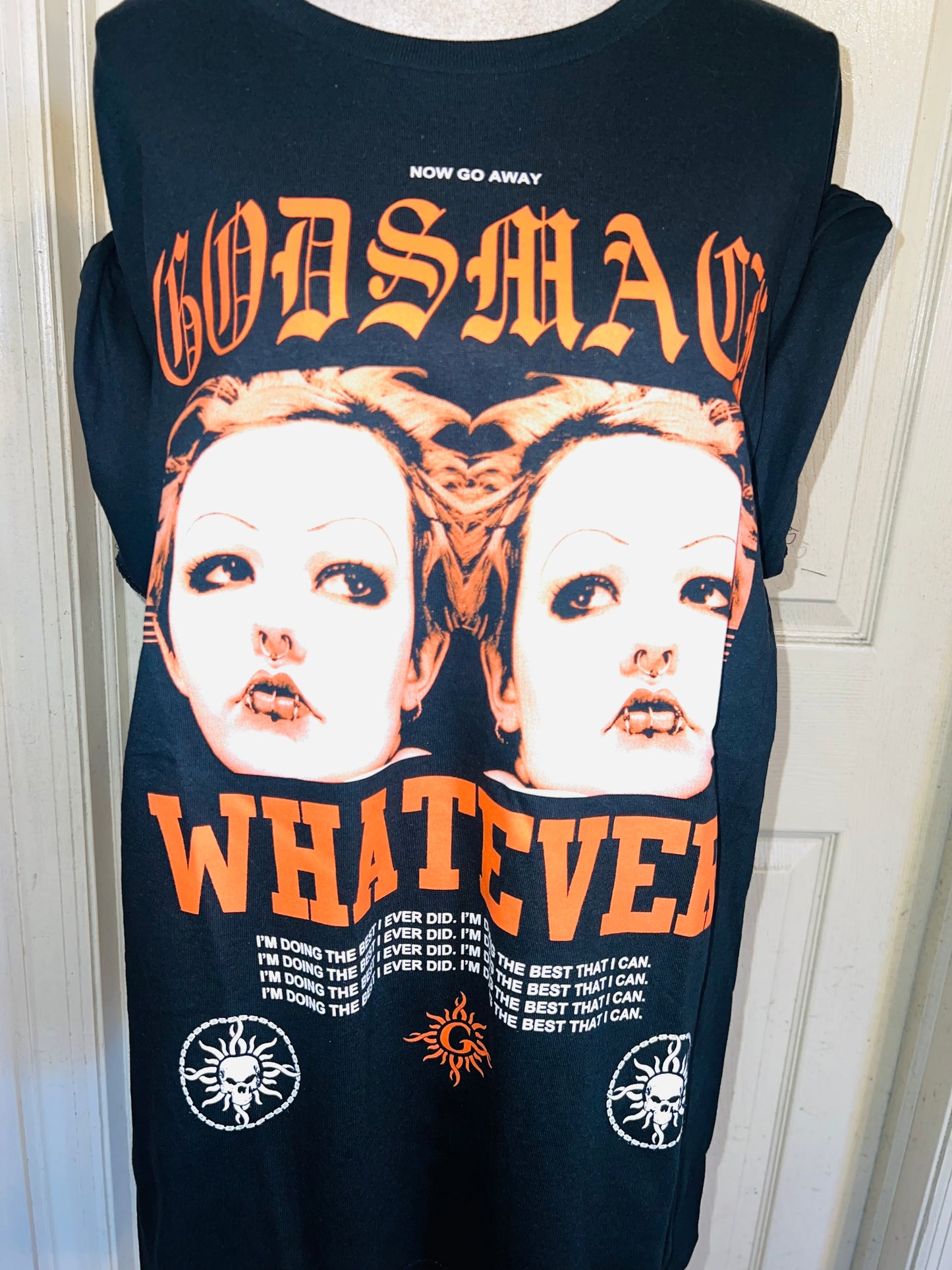 Godsmack Oversized Distressed Tee