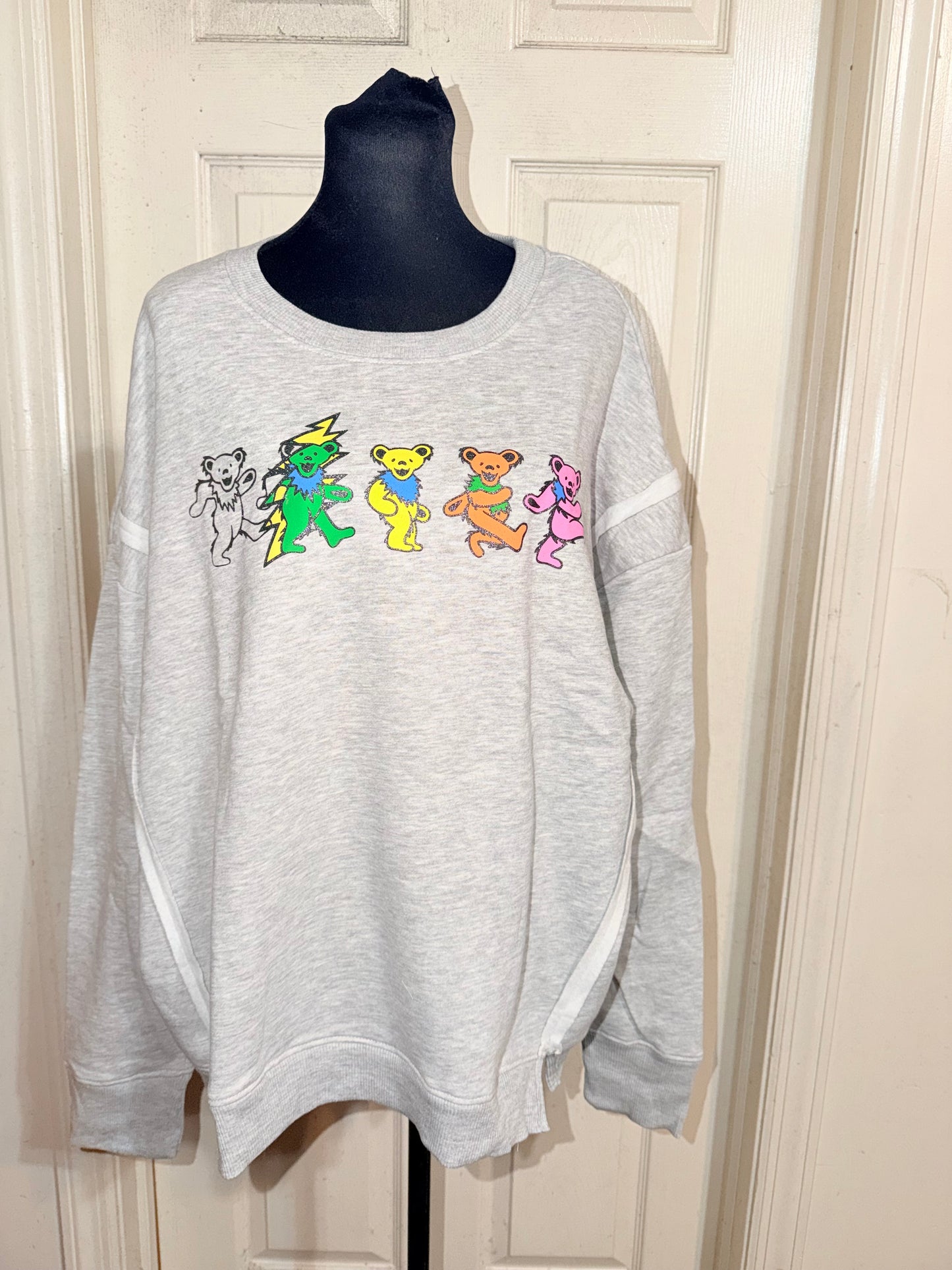 Grateful Dead Oversized Distressed Tee