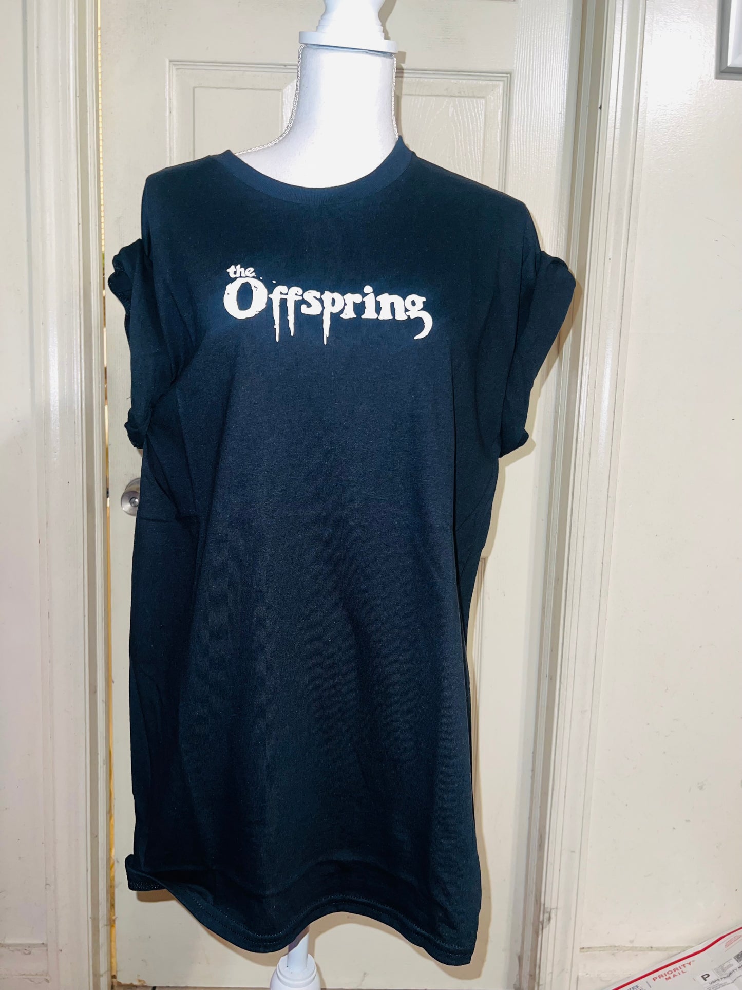 The Offspring Double Sided Oversized Distressed Tee