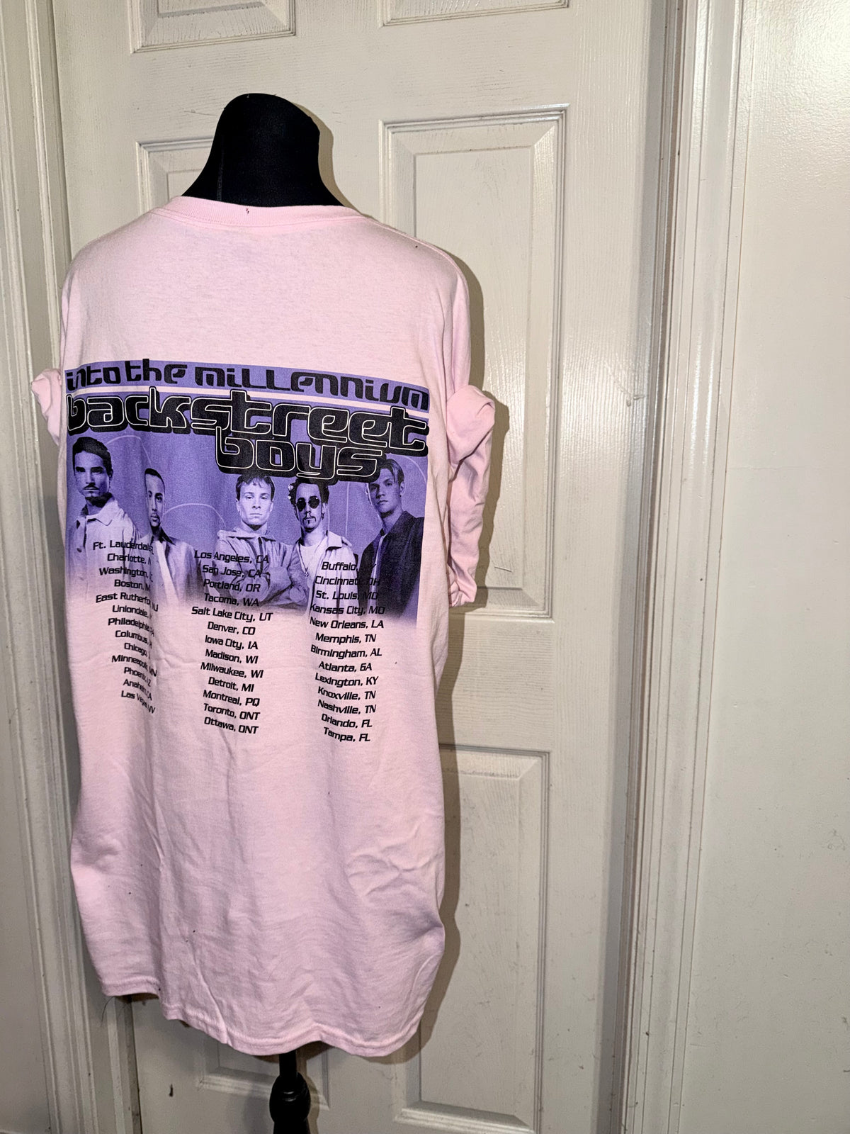 Backstreet Boys Double Sided Oversized Tee