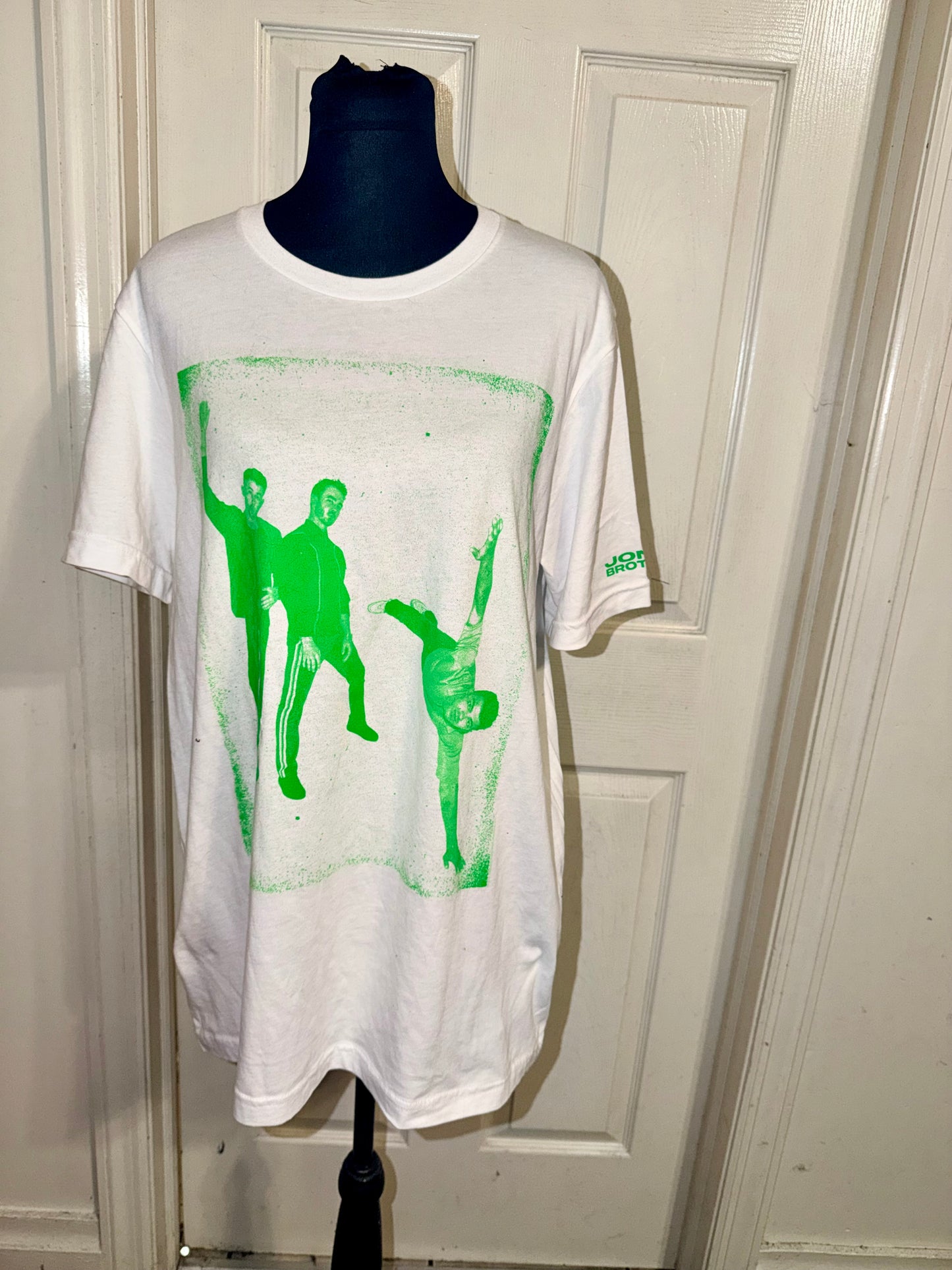 Jonas Brothers Double Sided Oversized Tee