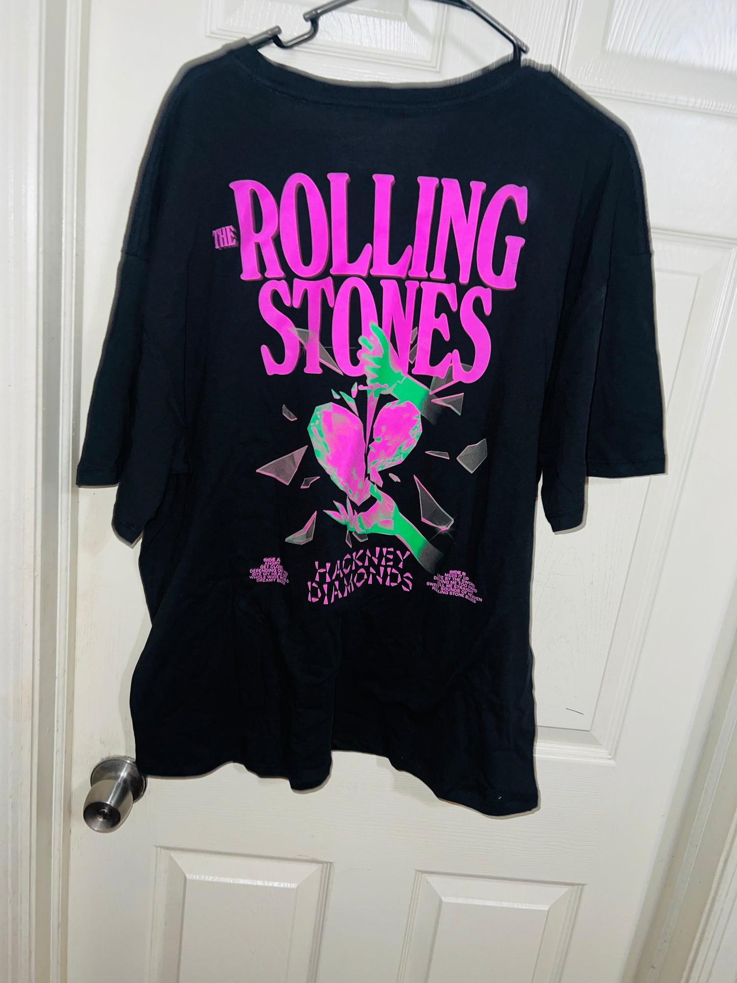 The Rolling Stones Double Sided Distressed Tee