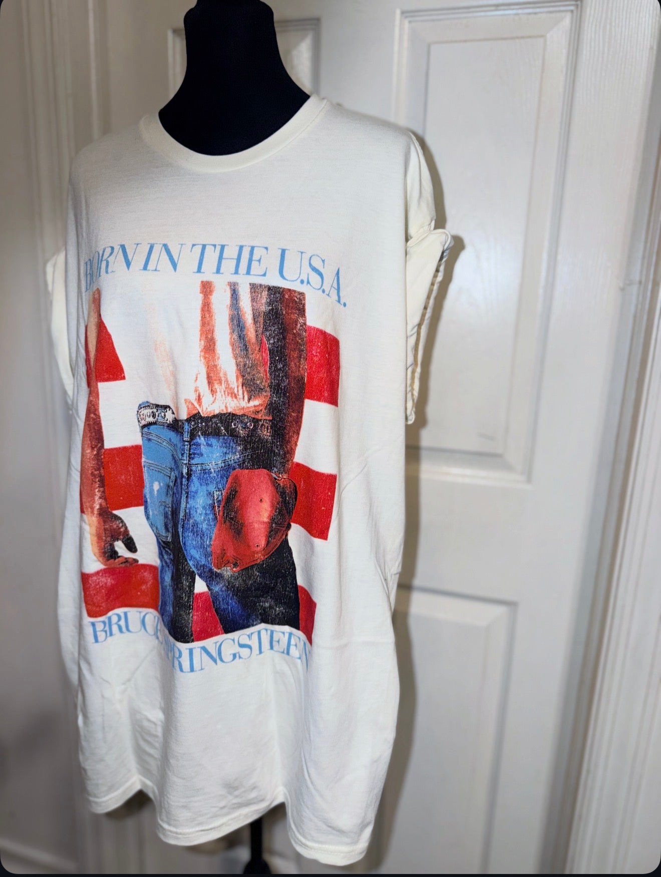 Bruce Springsteen Oversized Distressed Tee