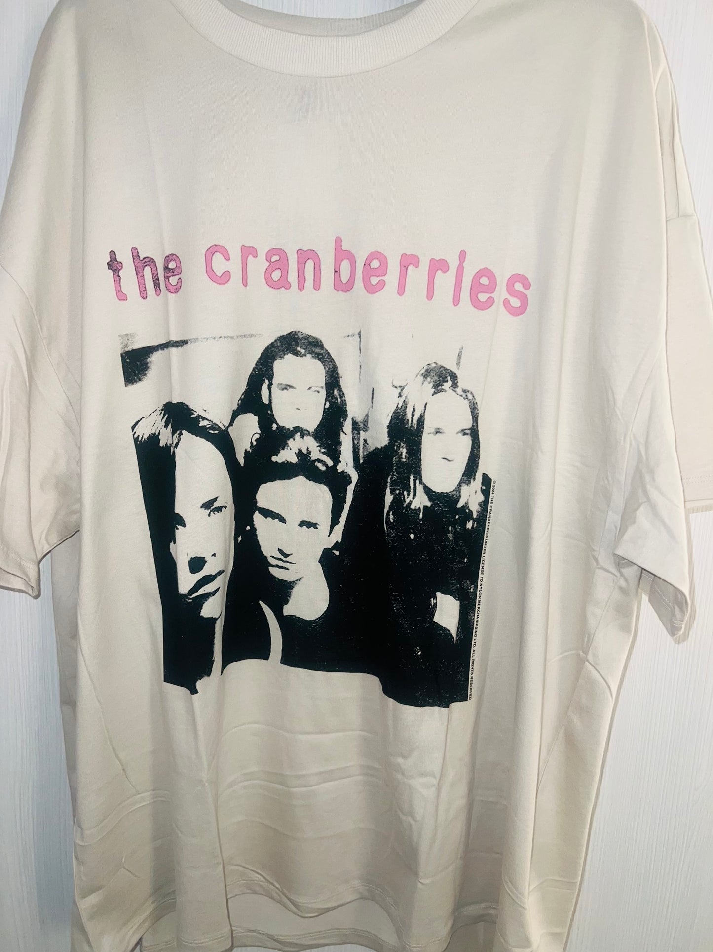 The Cranberries Oversized Distressed Tee