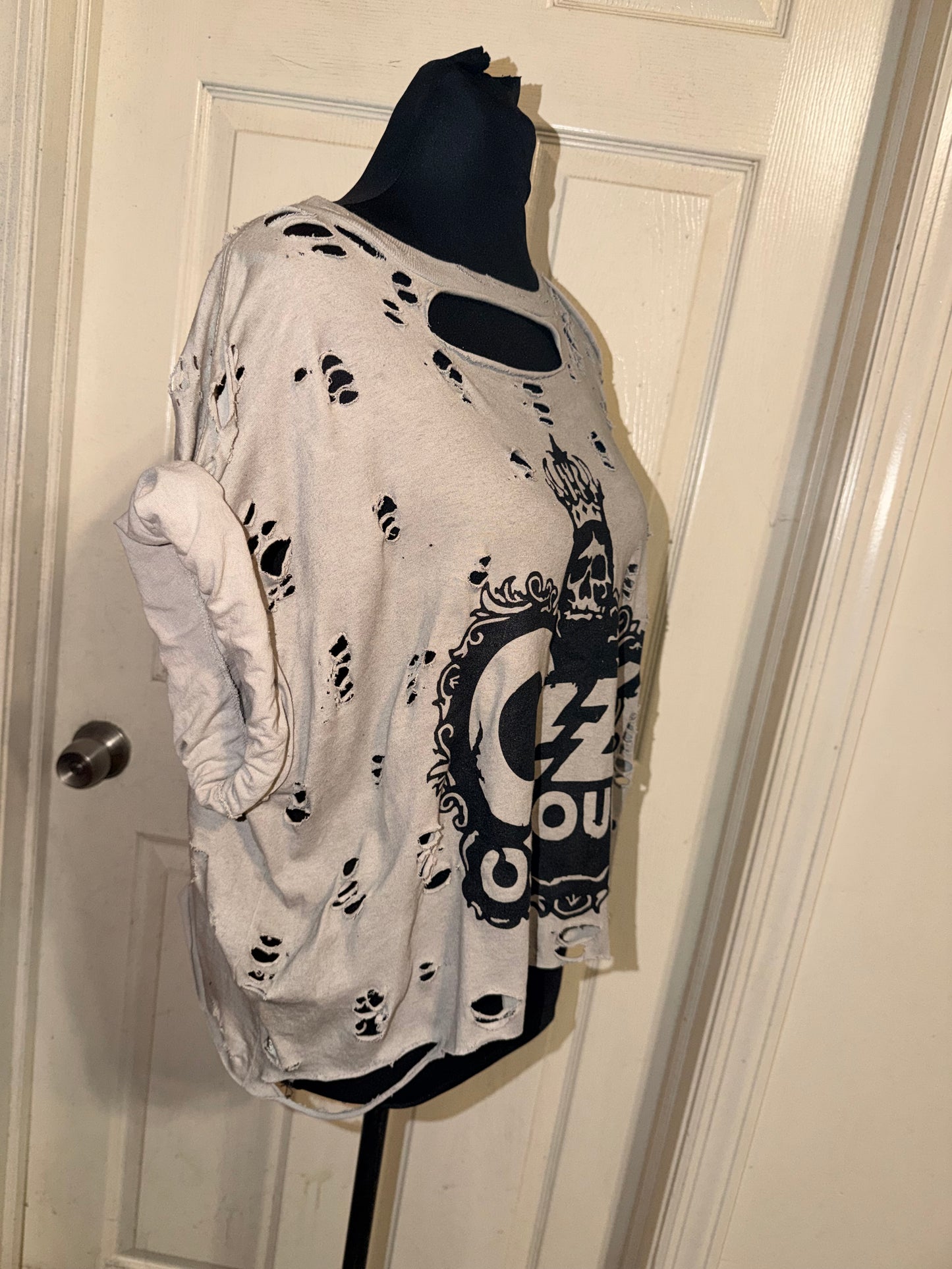 Ozzy Osbourne Oversized Distressed Tee (As Is)