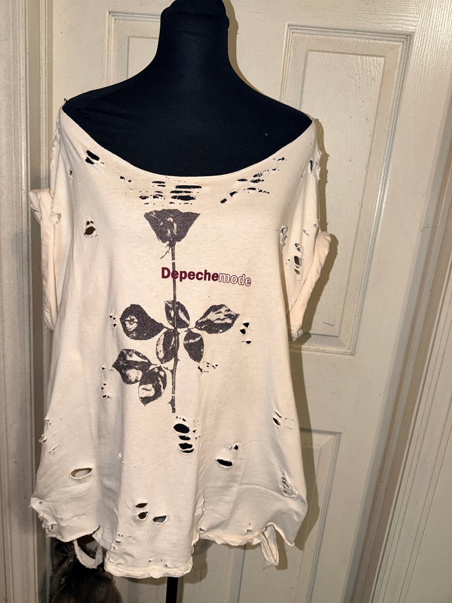 Depeche Mode Oversized Distressed Tee (as is)
