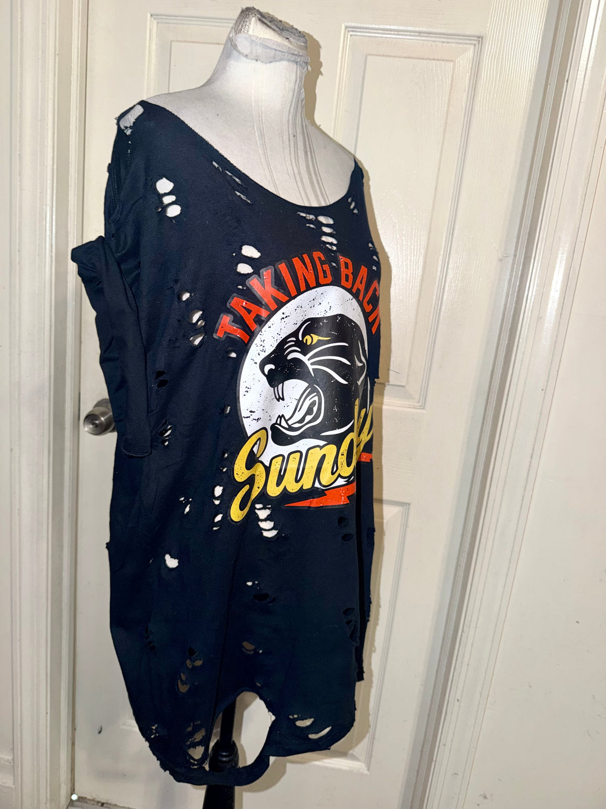 Taking Back Sunday Oversized Distressed Tee