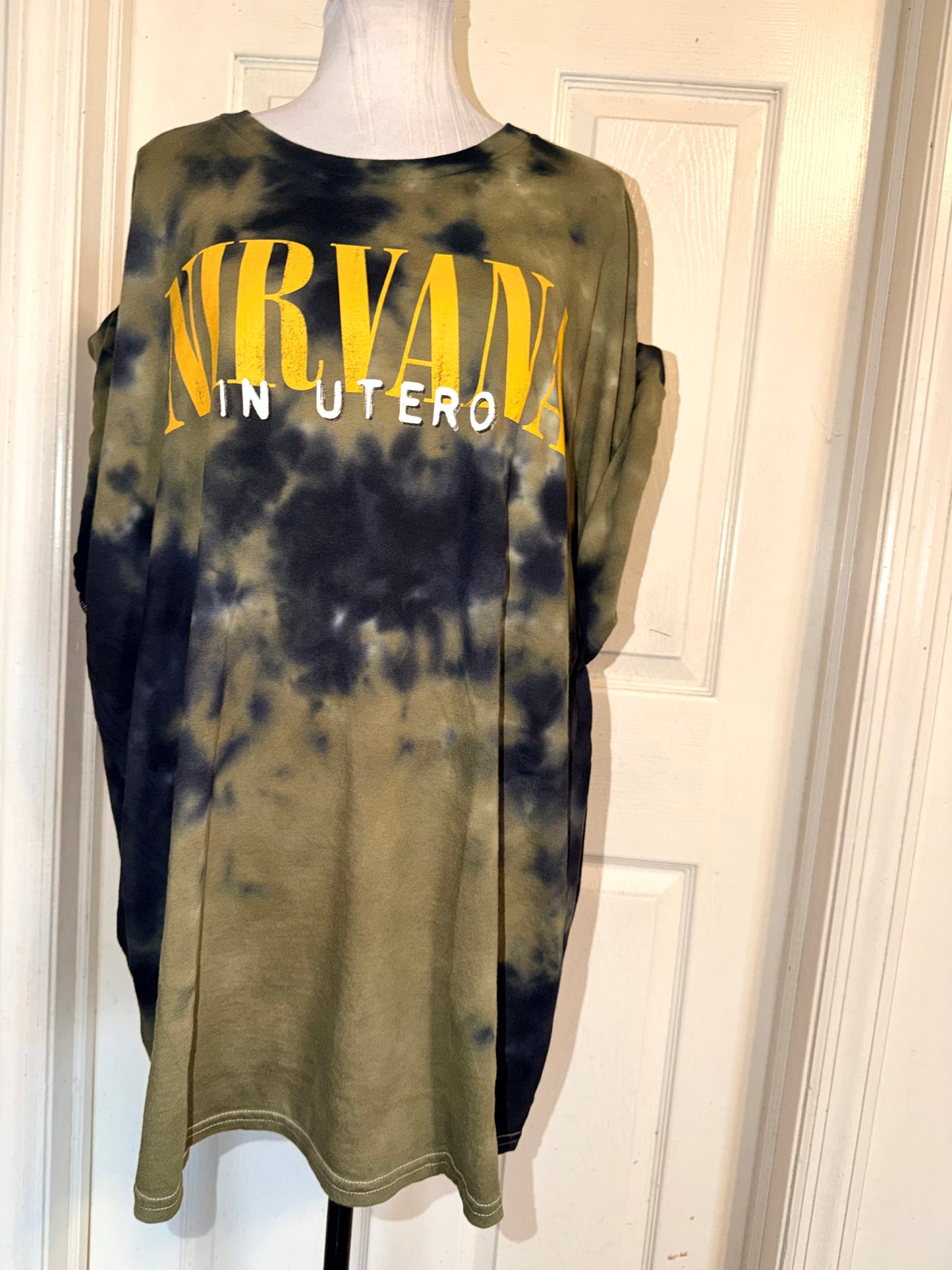 Nirvana Double Sided Oversized Tee