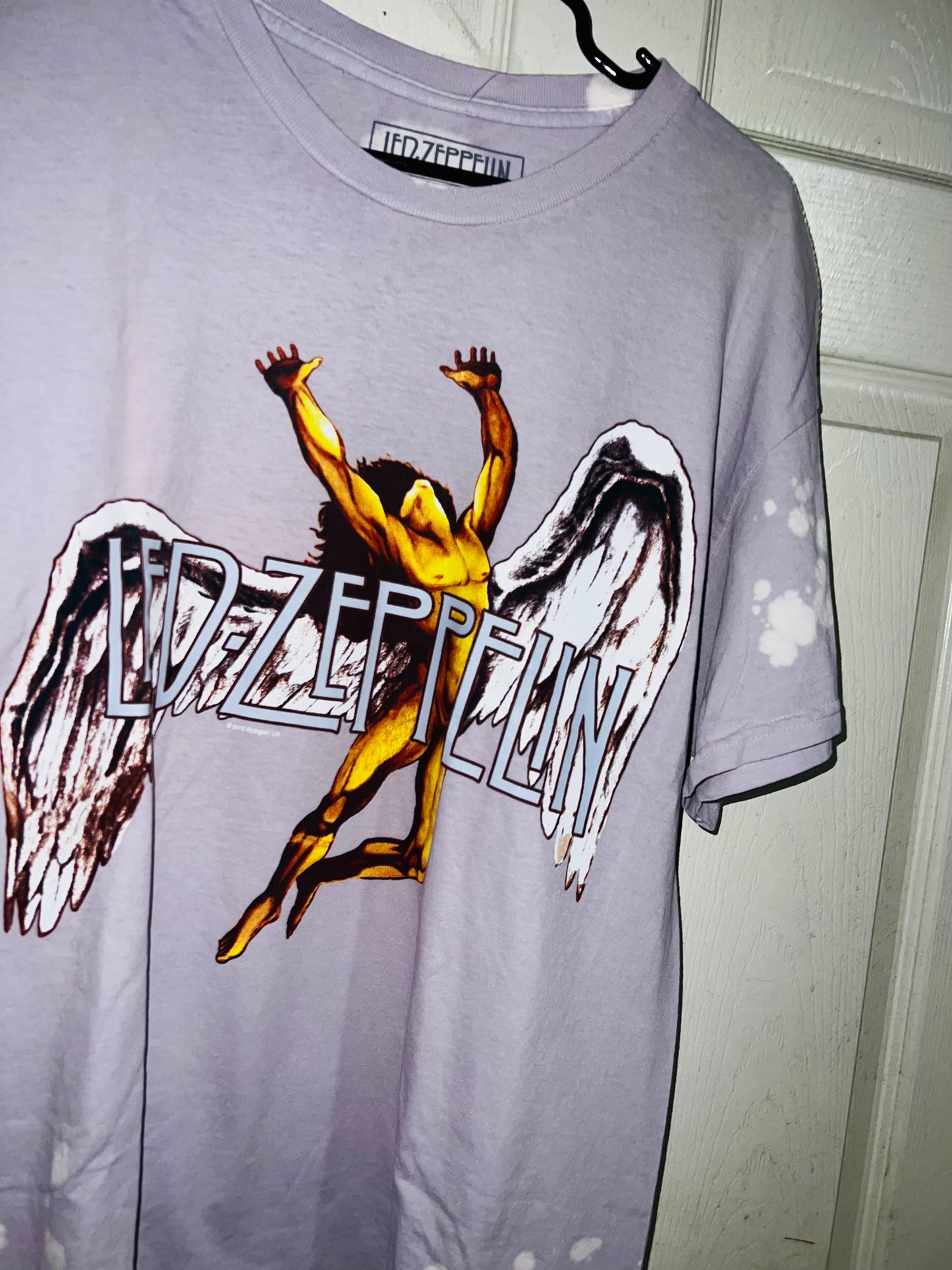 Led Zeppelin Oversized Distressed T-Shirt