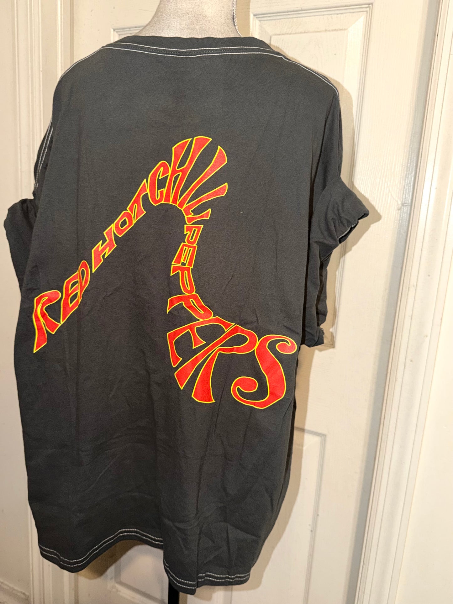 Red Hot Chili Peppers Oversized Distressed Tee