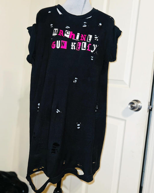 Machine Gun Kelly Double Sided Distressed Tee