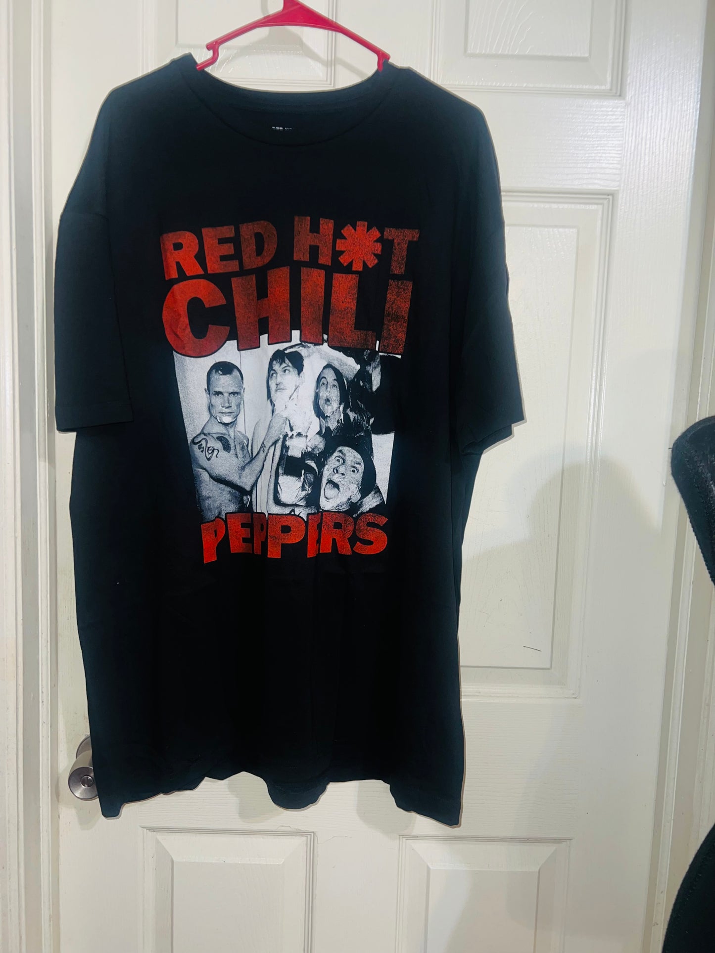 Red Hot Chili Peppers Oversized Distressed Tee