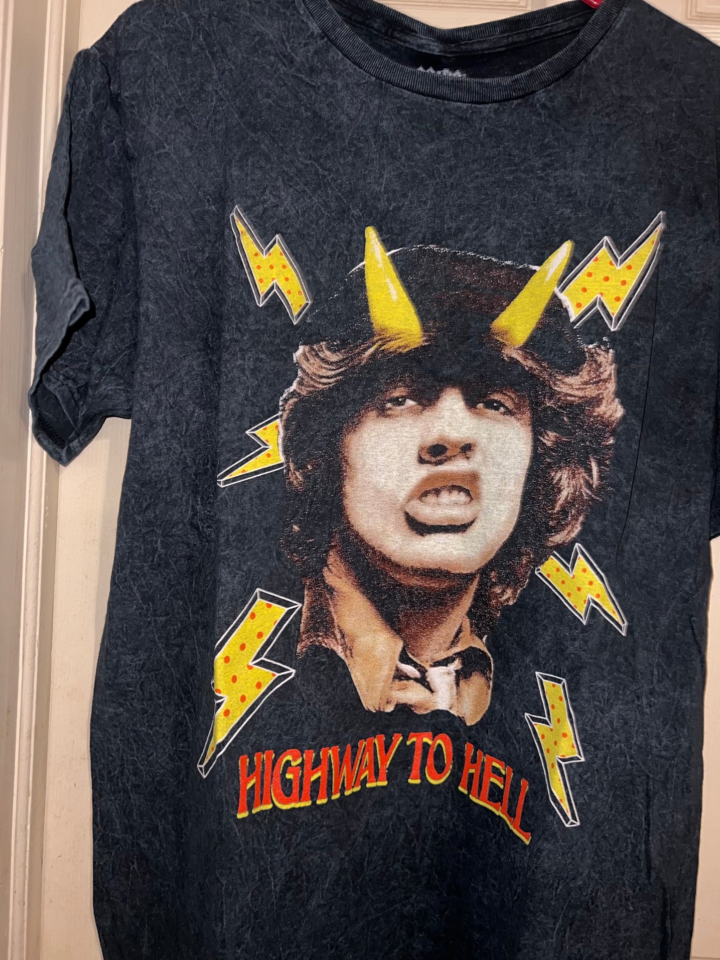 AC/DC Angus Young Highway to Hell Oversized Tee