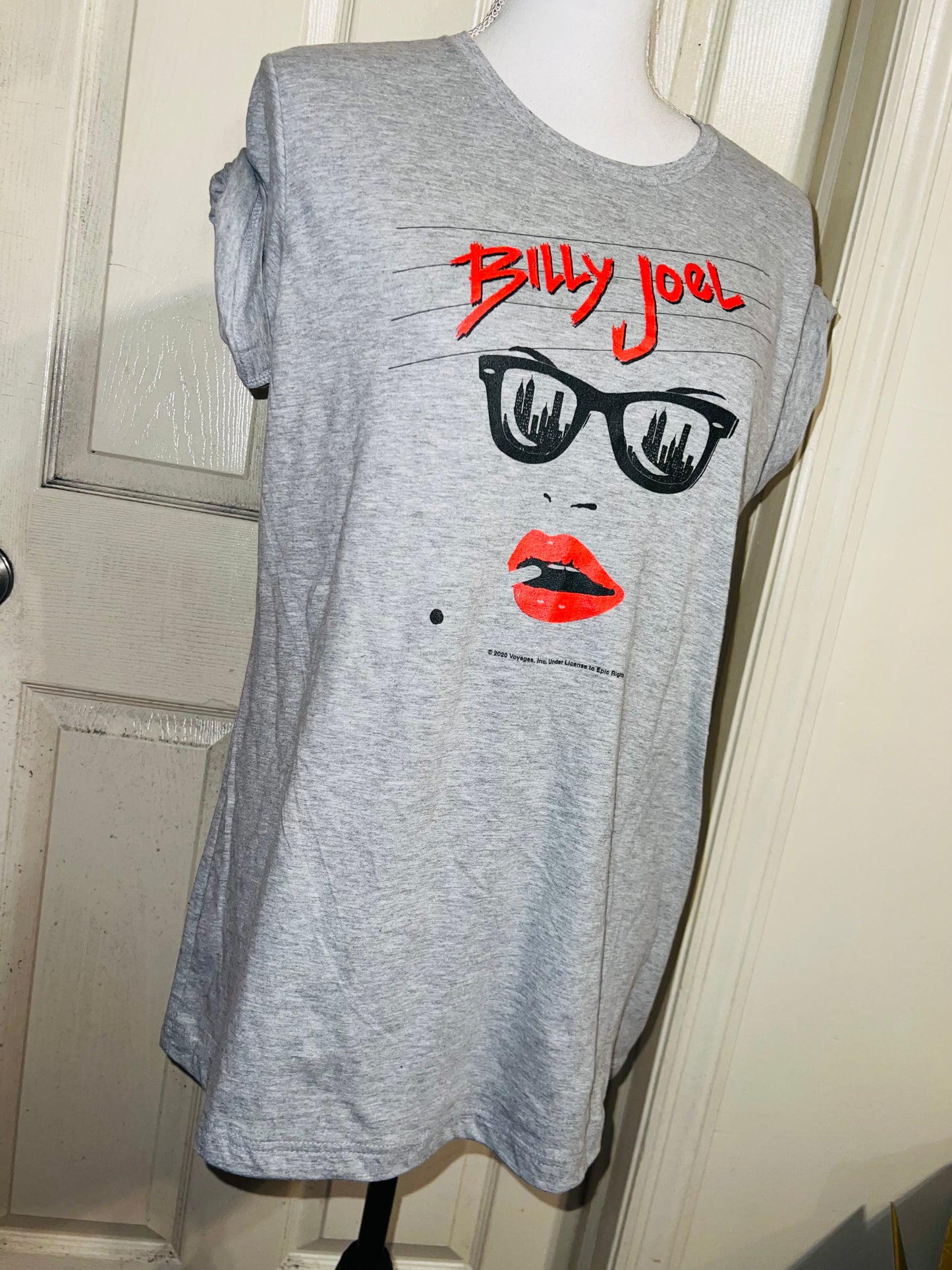 Billy Joel Oversized Distressed Tee