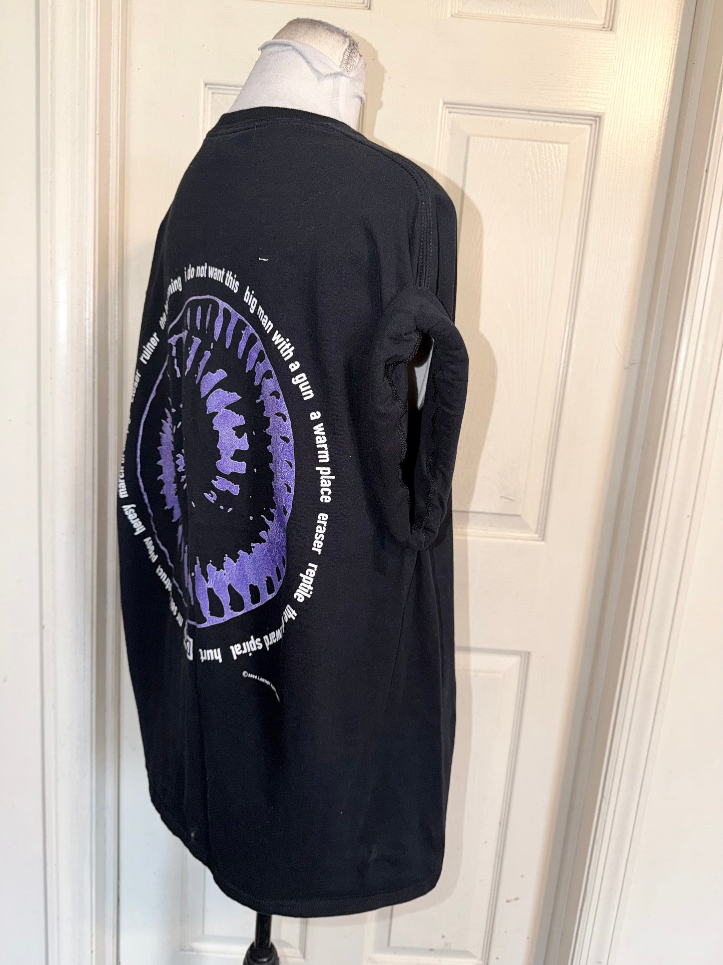 Nine Inch Nails Double Sided Oversized Distressed Tee