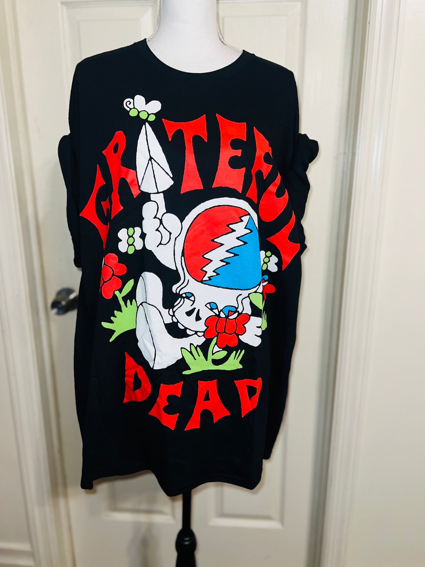 Grateful Dead Oversized Distressed Tee